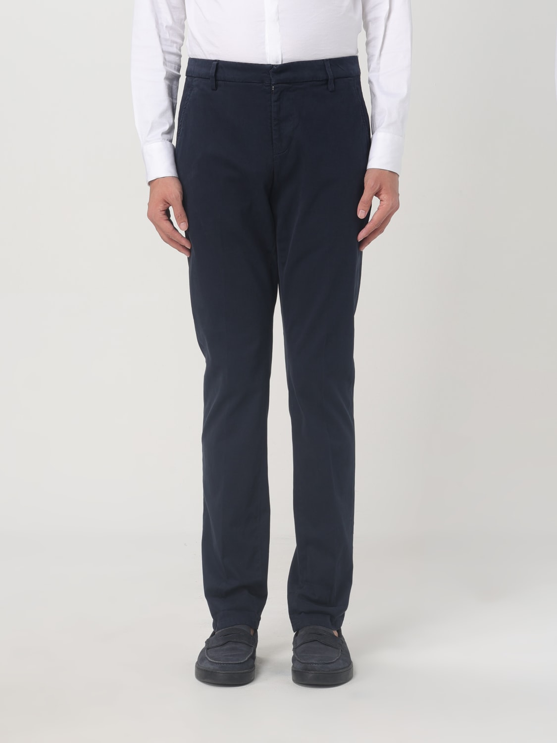 DONDUP PANTS: Pants men Dondup, Navy - Img 1