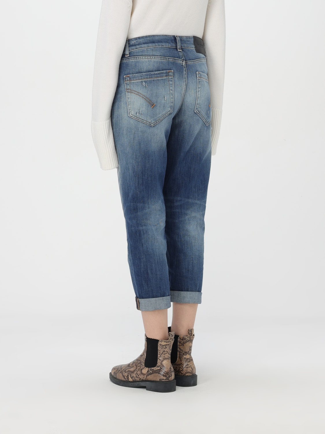 DONDUP JEANS: Jeans Dondup in denim stretch , Blue - Img 2