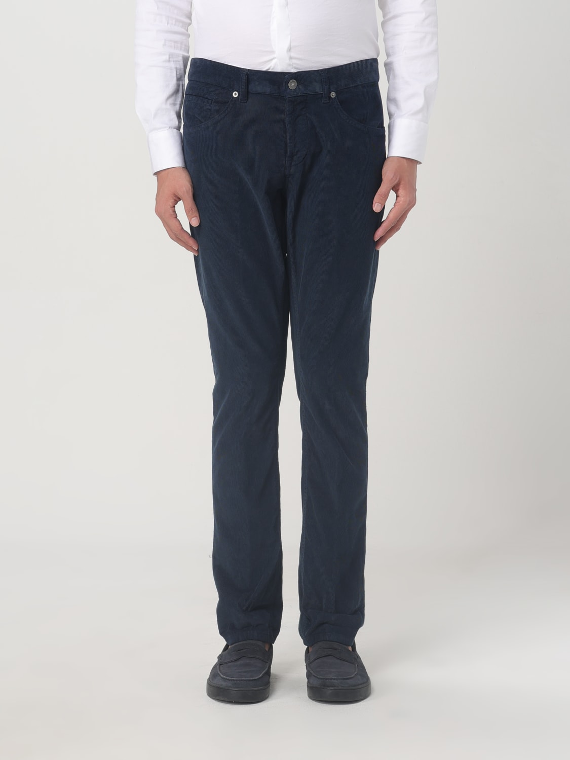 DONDUP PANTS: Pants men Dondup, Blue - Img 1