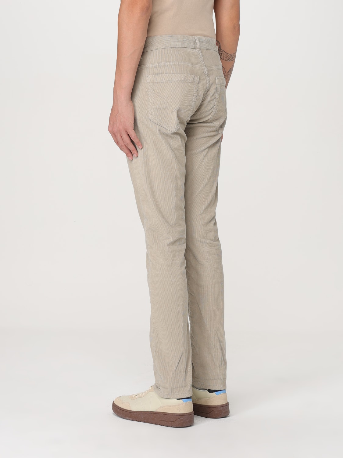 DONDUP PANTS: Pants men Dondup, Cream - Img 2