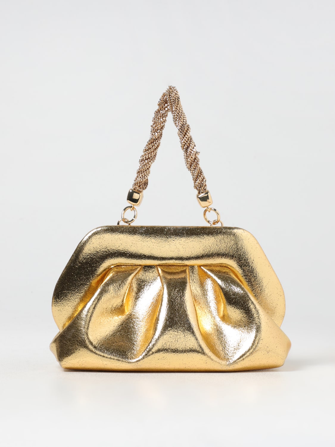 THEMOIRÈ CLUTCH: Mini bag woman ThemoirÈ, Gold - Img 1