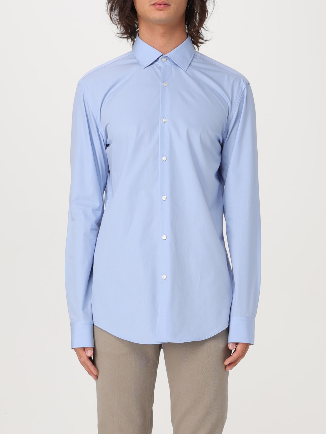 HUGO SHIRT: Shirt men Hugo, Sky Blue - Img 1