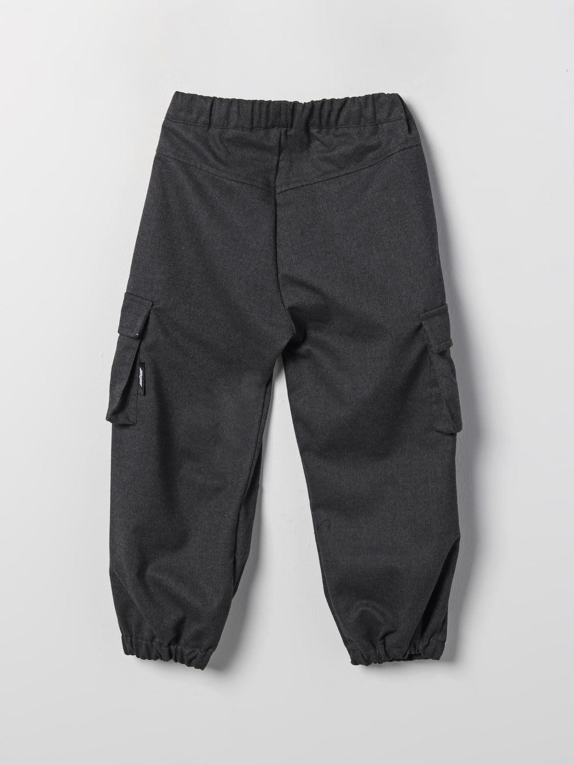 MSGM KIDS 팬츠: 팬츠 남아 MSGM Kids, 그레이 - Img 2