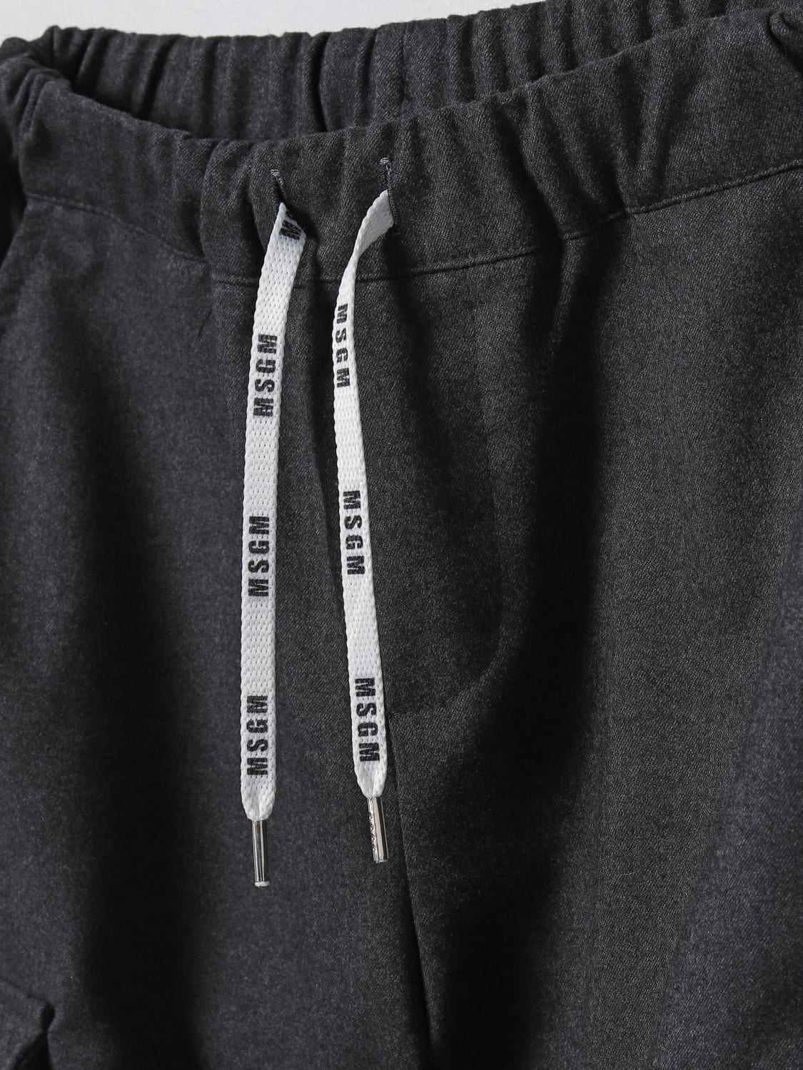 MSGM KIDS 팬츠: 팬츠 남아 MSGM Kids, 그레이 - Img 3