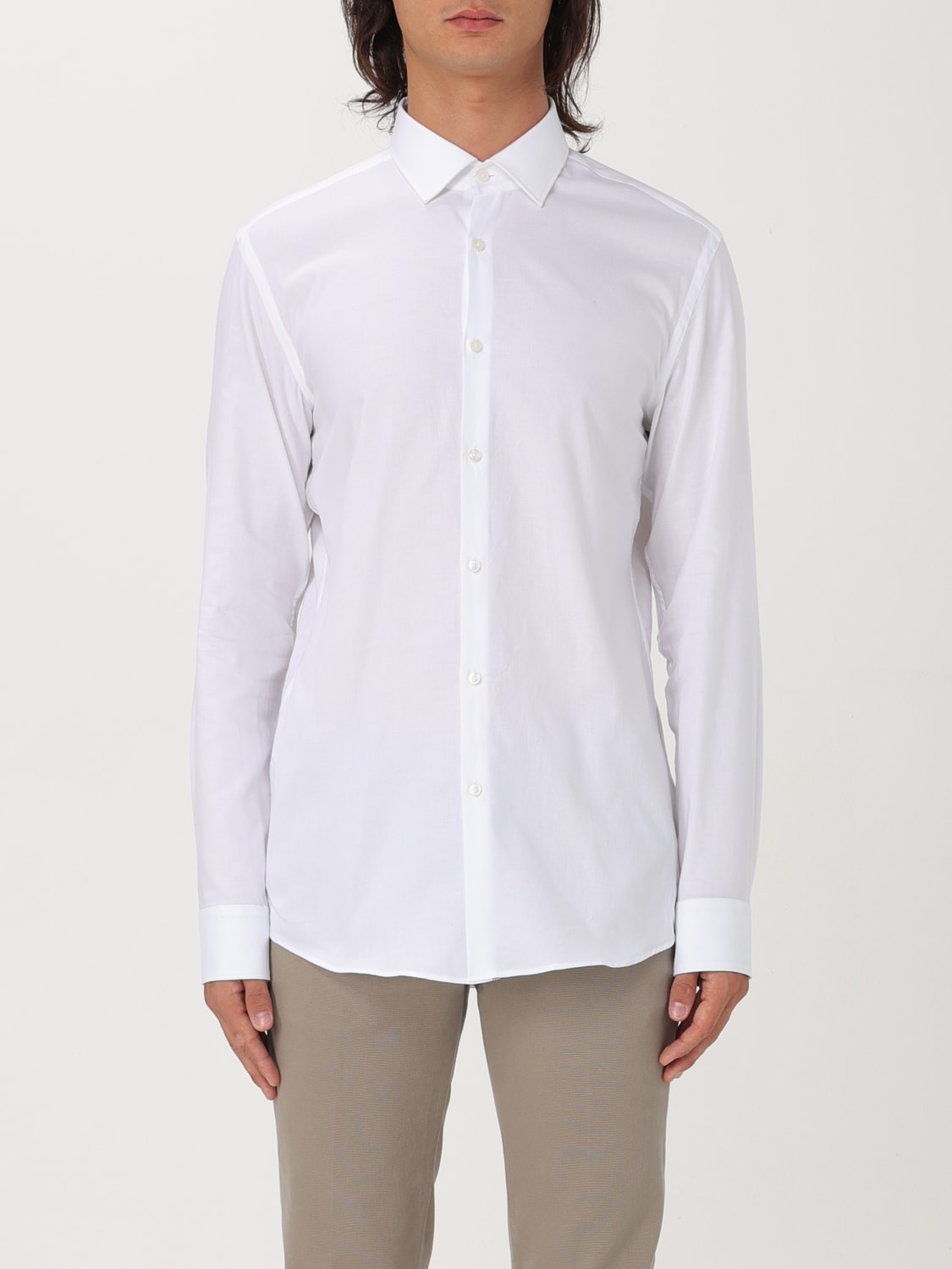 HUGO SHIRT: Shirt men Hugo, White - Img 1