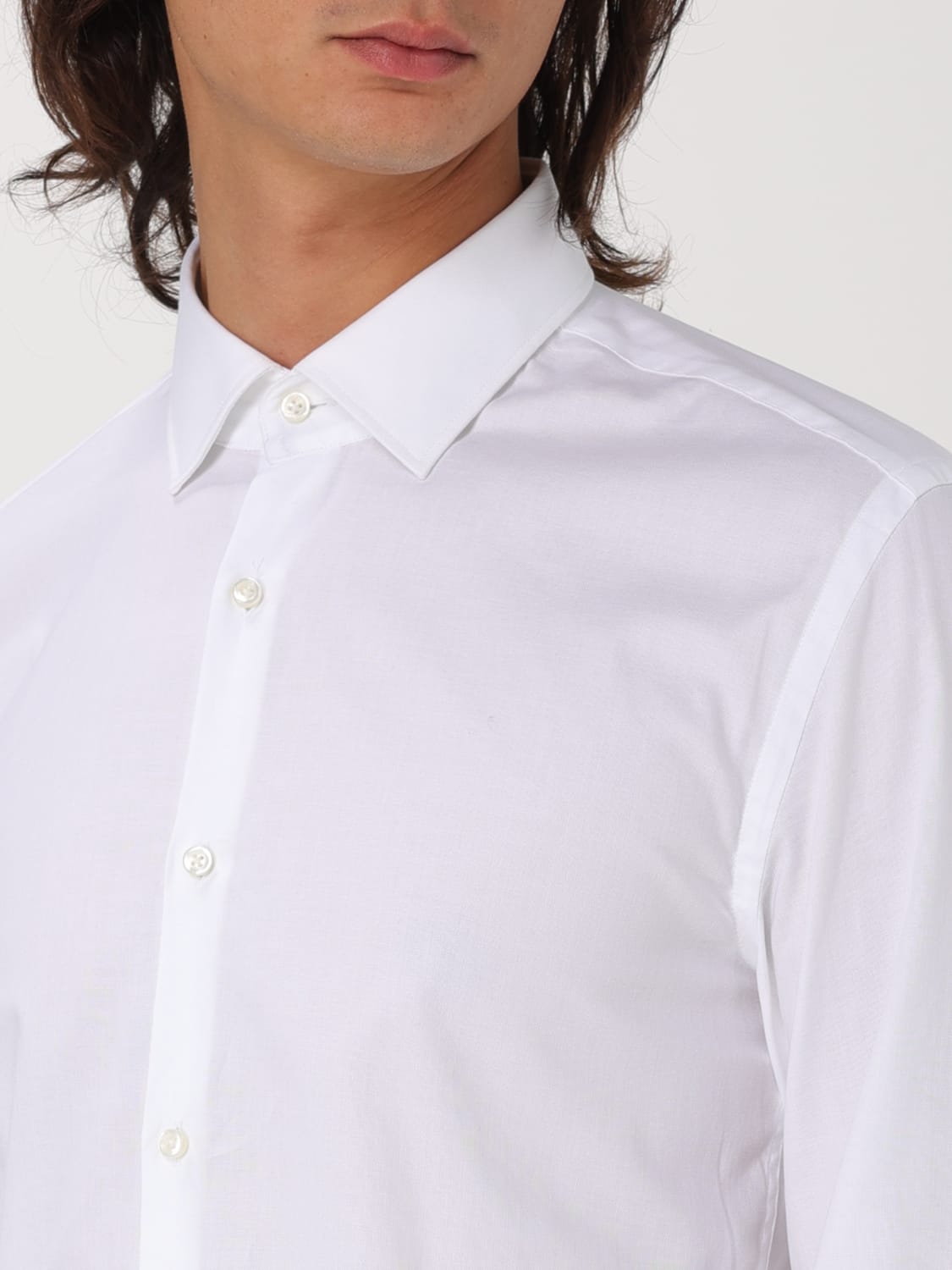 HUGO SHIRT: Shirt men Hugo, White - Img 3