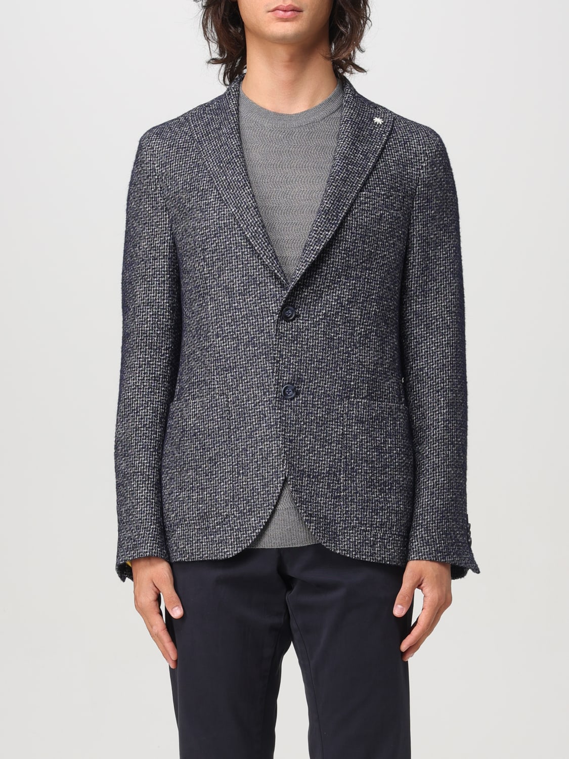 MANUEL RITZ BLAZER: Blazer herren Manuel Ritz, Blau - Img 1