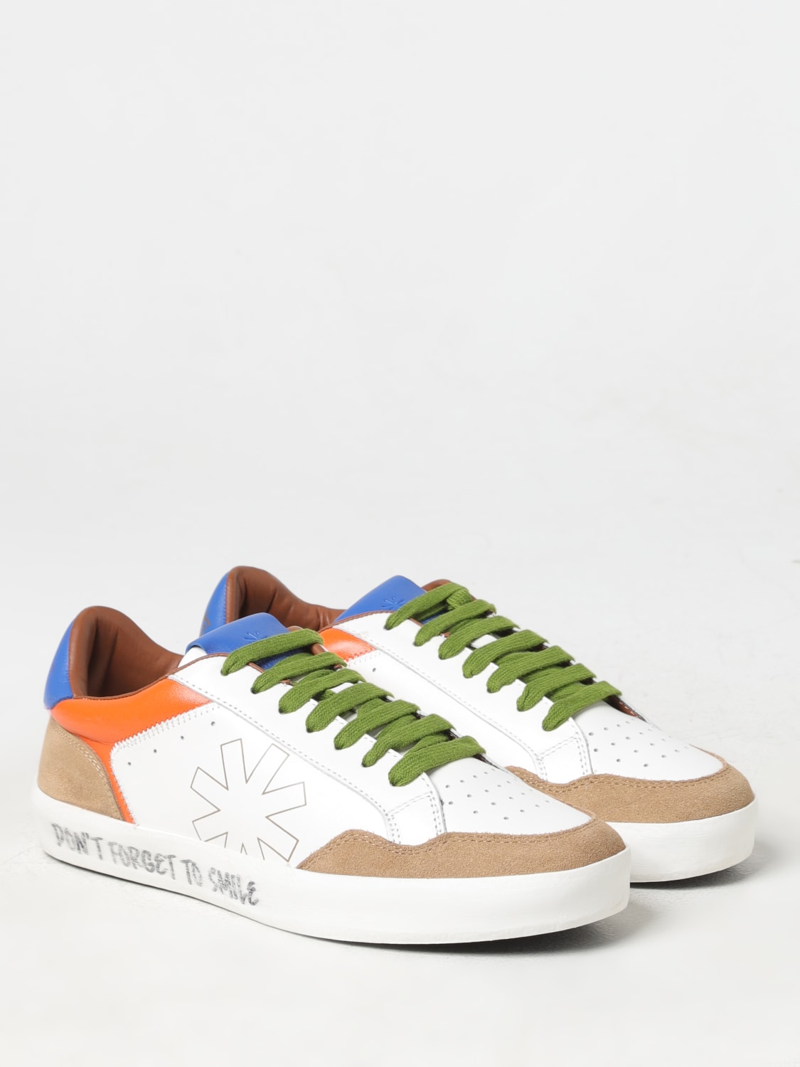 MANUEL RITZ SNEAKERS: Sneakers men Manuel Ritz, Orange - Img 2