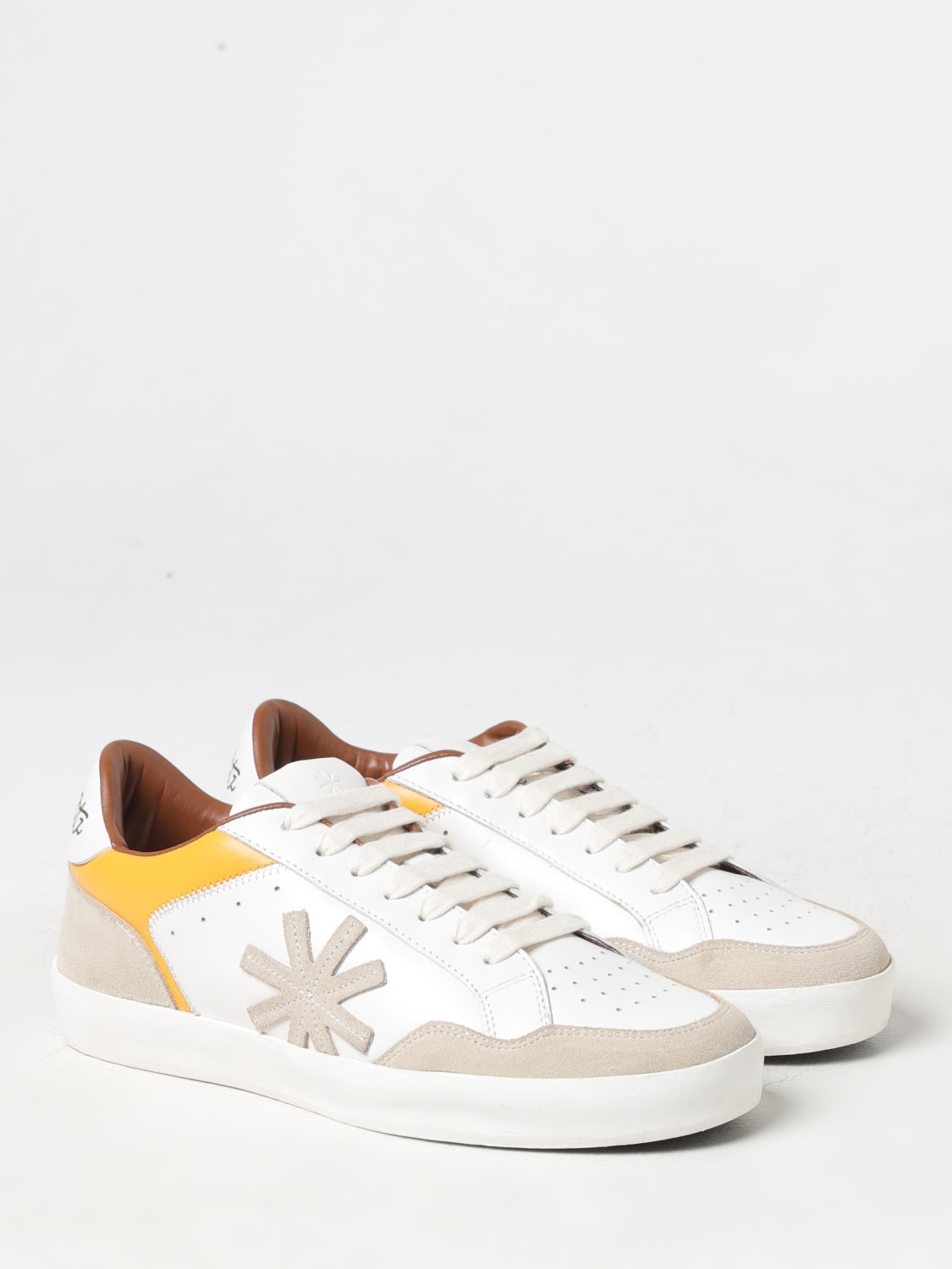 MANUEL RITZ SNEAKERS: Sneakers men Manuel Ritz, Yellow - Img 2