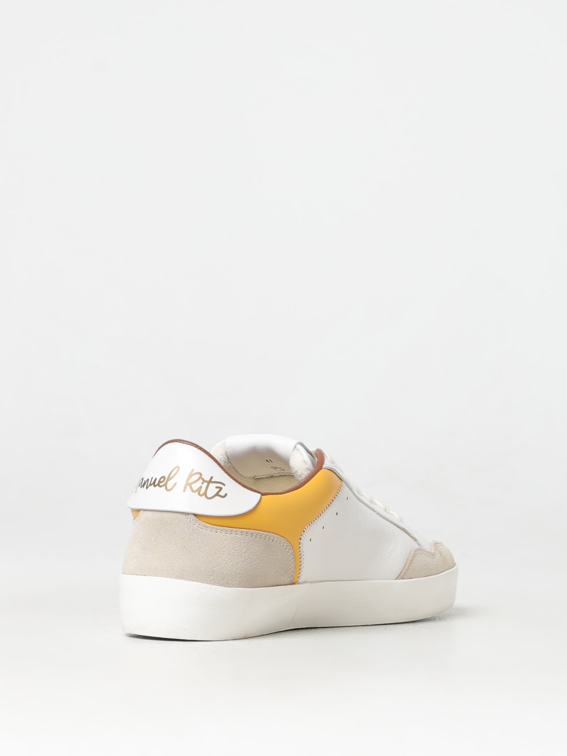 MANUEL RITZ SNEAKERS: Sneakers men Manuel Ritz, Yellow - Img 3