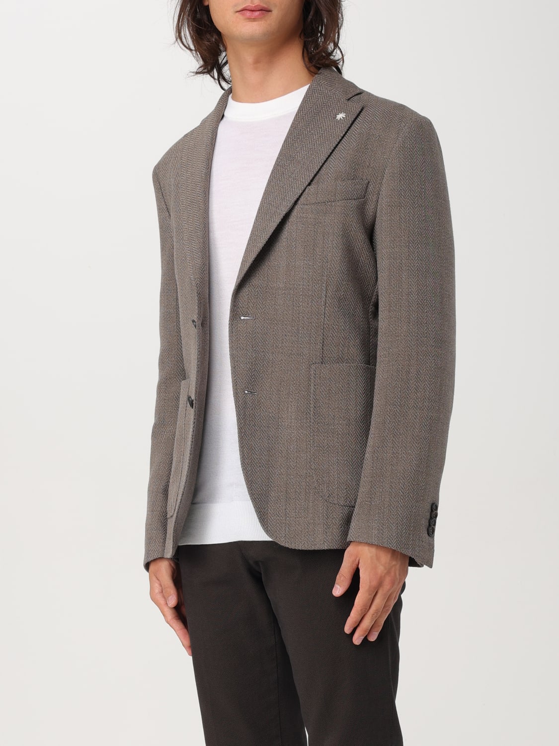 MANUEL RITZ BLAZER: Blazer men Manuel Ritz, Dove Grey - Img 3