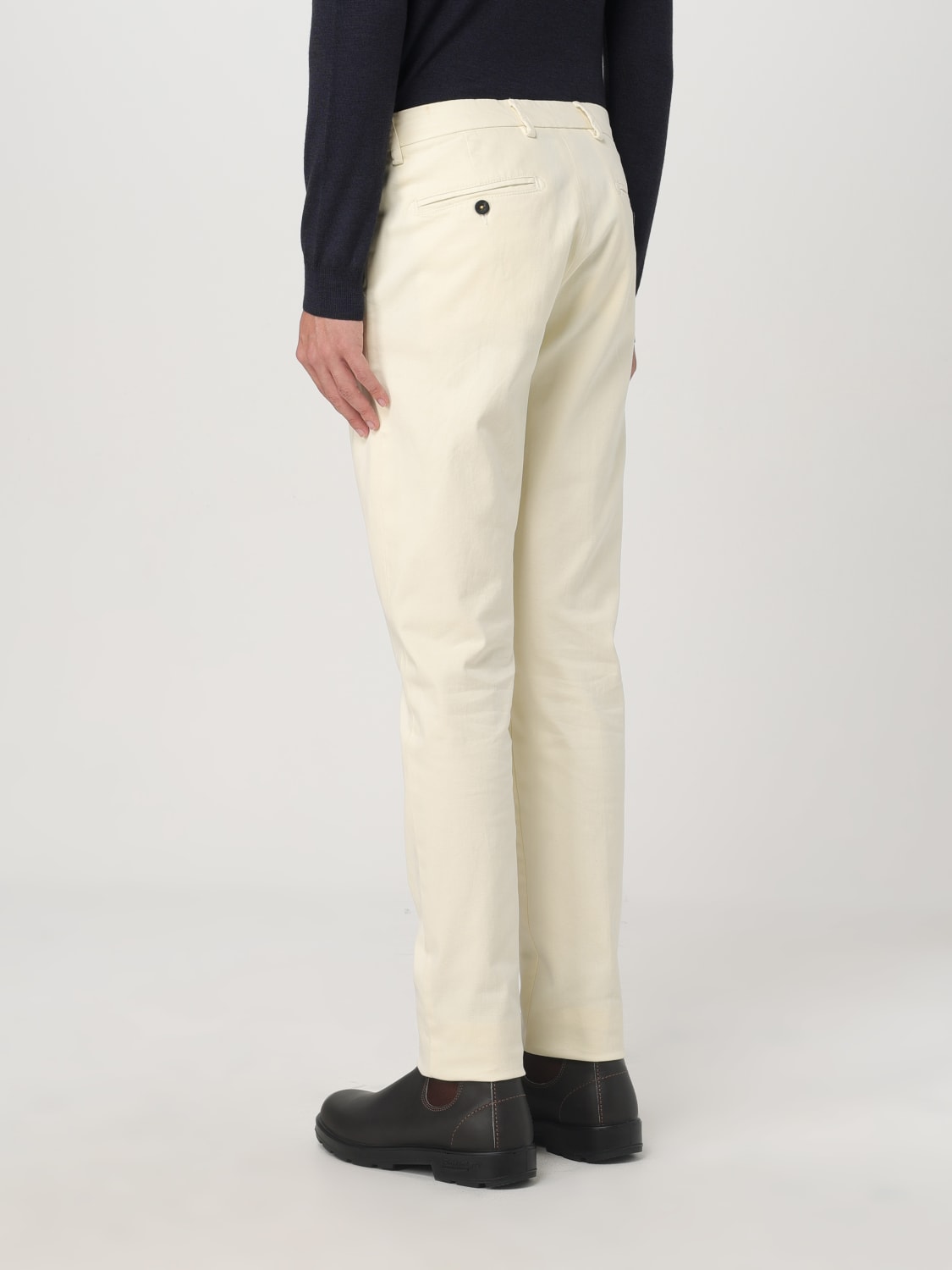 MANUEL RITZ PANTS: Pants men Manuel Ritz, White - Img 2