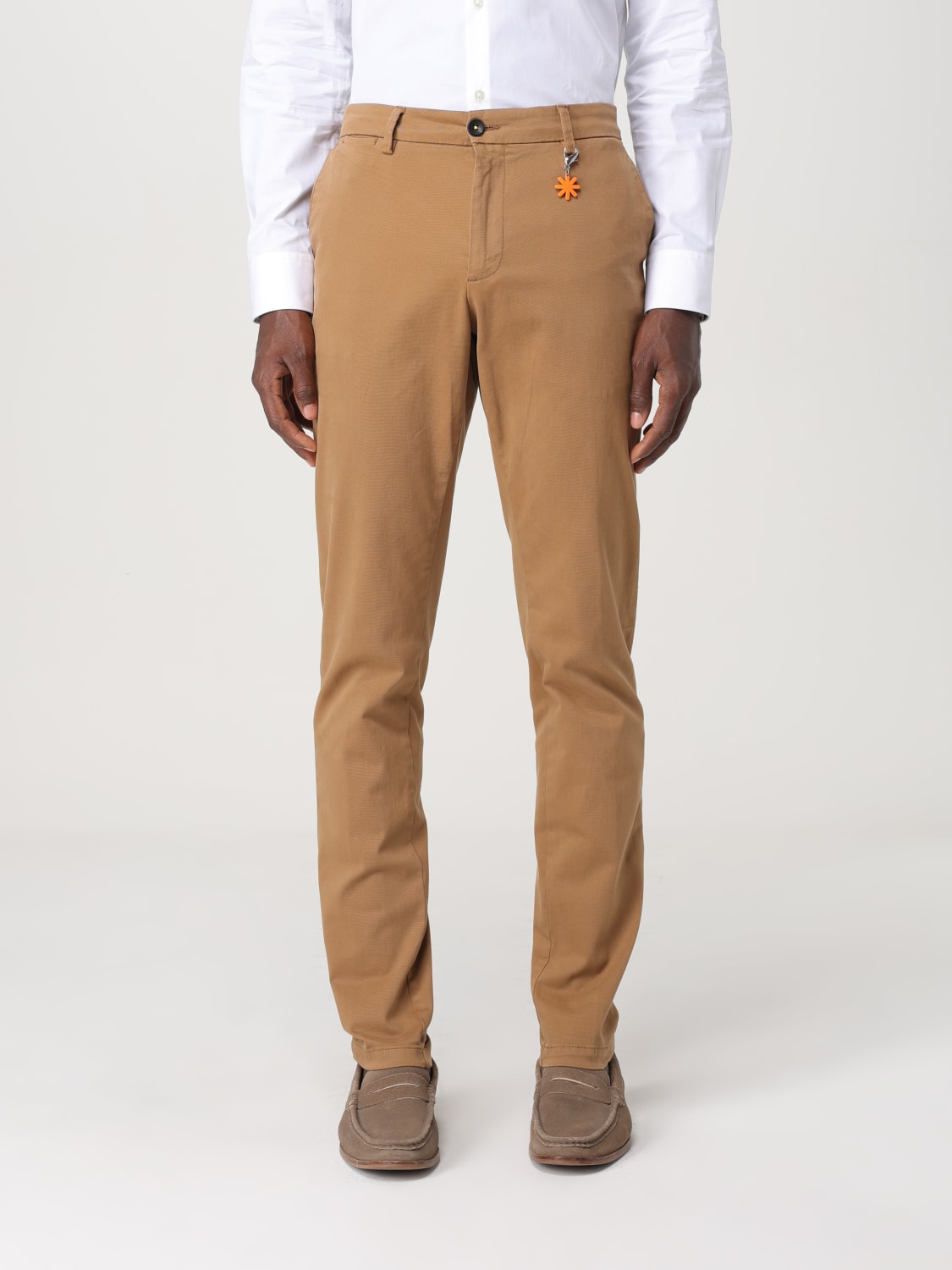 MANUEL RITZ PANTS: Pants men Manuel Ritz, Beige - Img 1