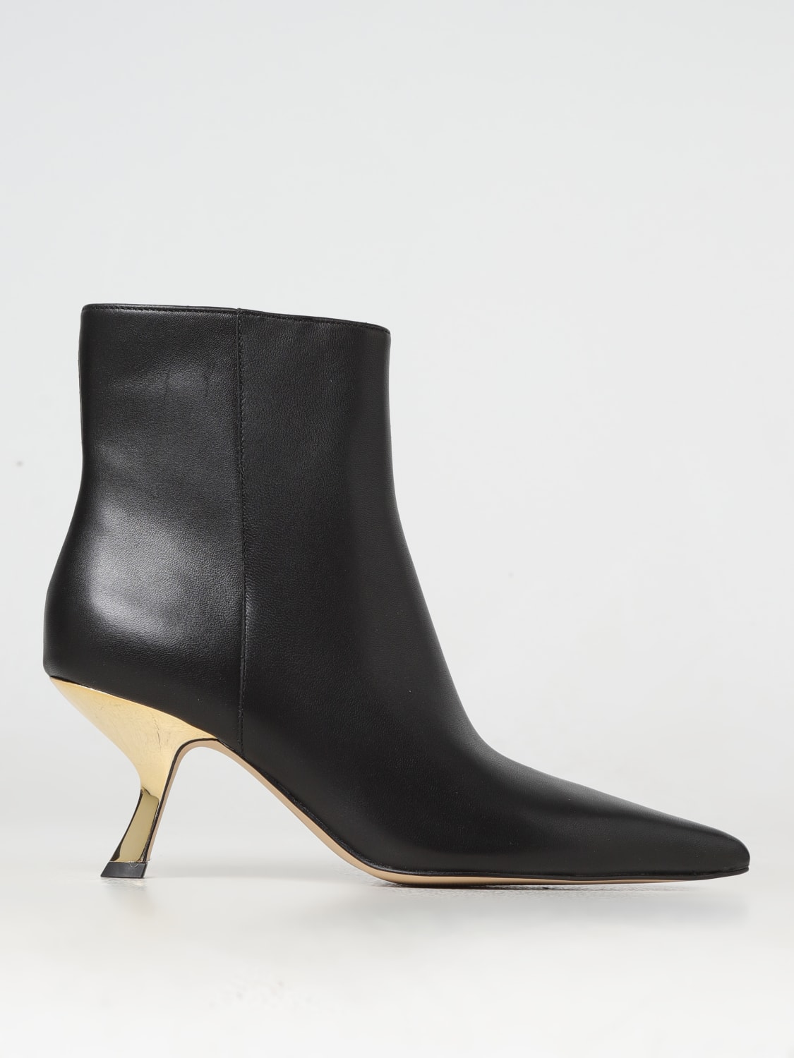ショートブーツ・ブーティ Michael Kors Woman Flat ankle boots Black 40F4LUME5L 001 Michael Kors Outlet: Flat ankle boots woman - Black