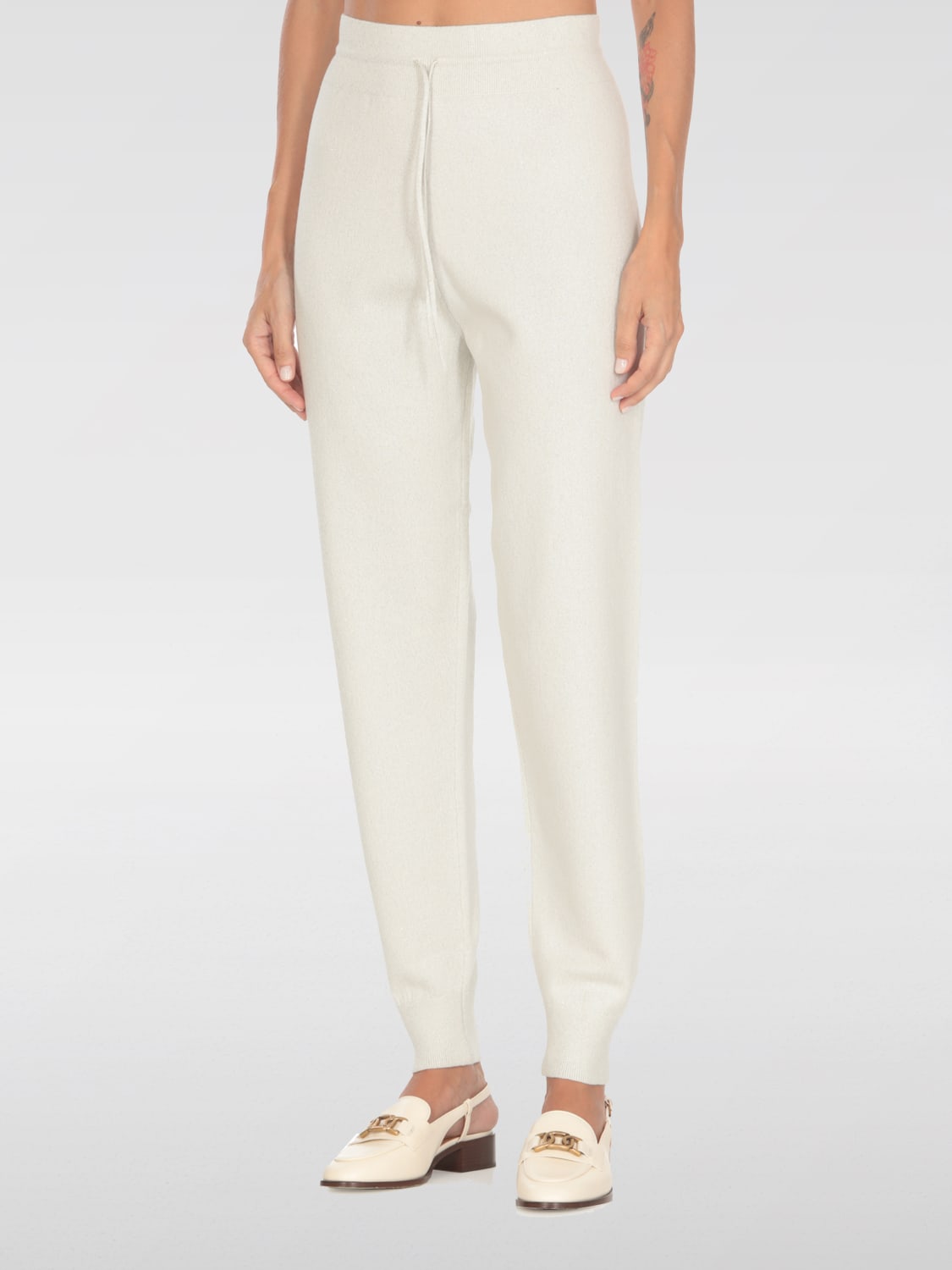 FABIANA FILIPPI PANTS: Pants woman Fabiana Filippi, Ivory - Img 1