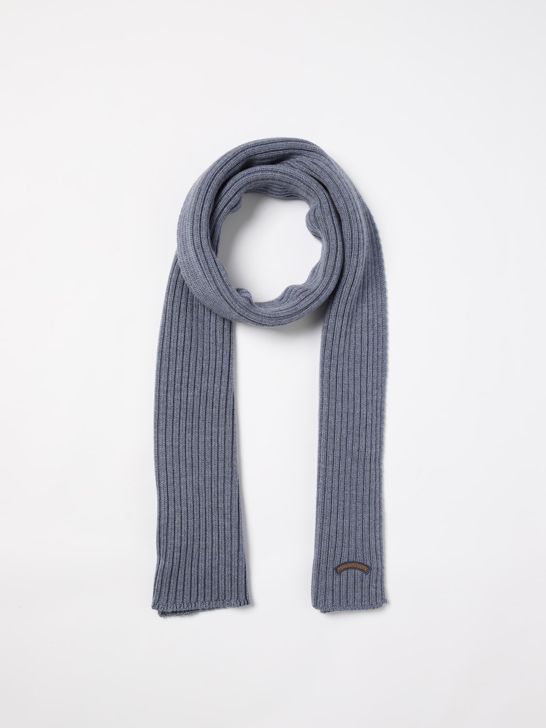 PAUL & SHARK SCARF: Scarf men Paul & Shark, Gnawed Blue - Img 2