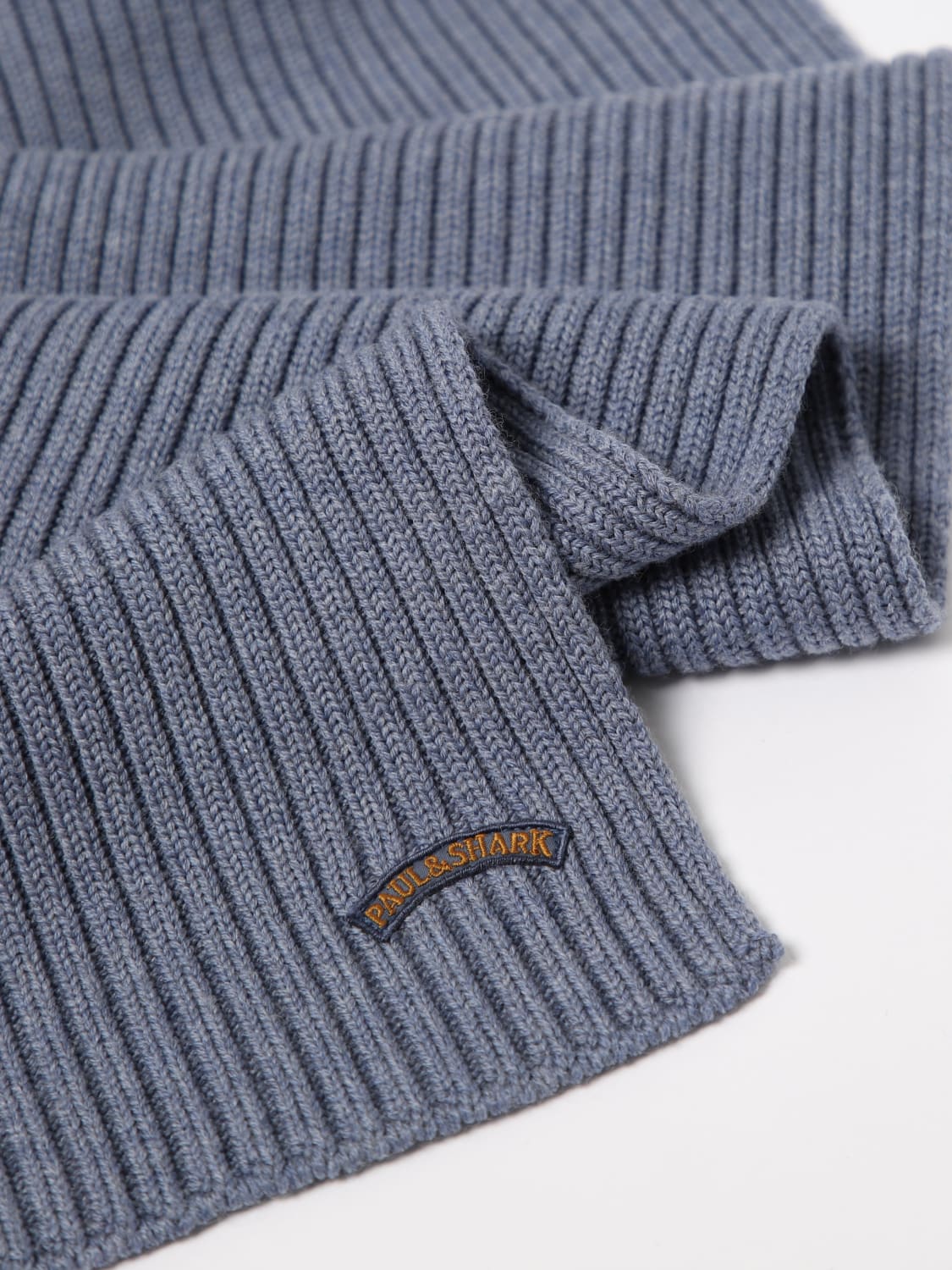 PAUL & SHARK SCARF: Scarf men Paul & Shark, Gnawed Blue - Img 3