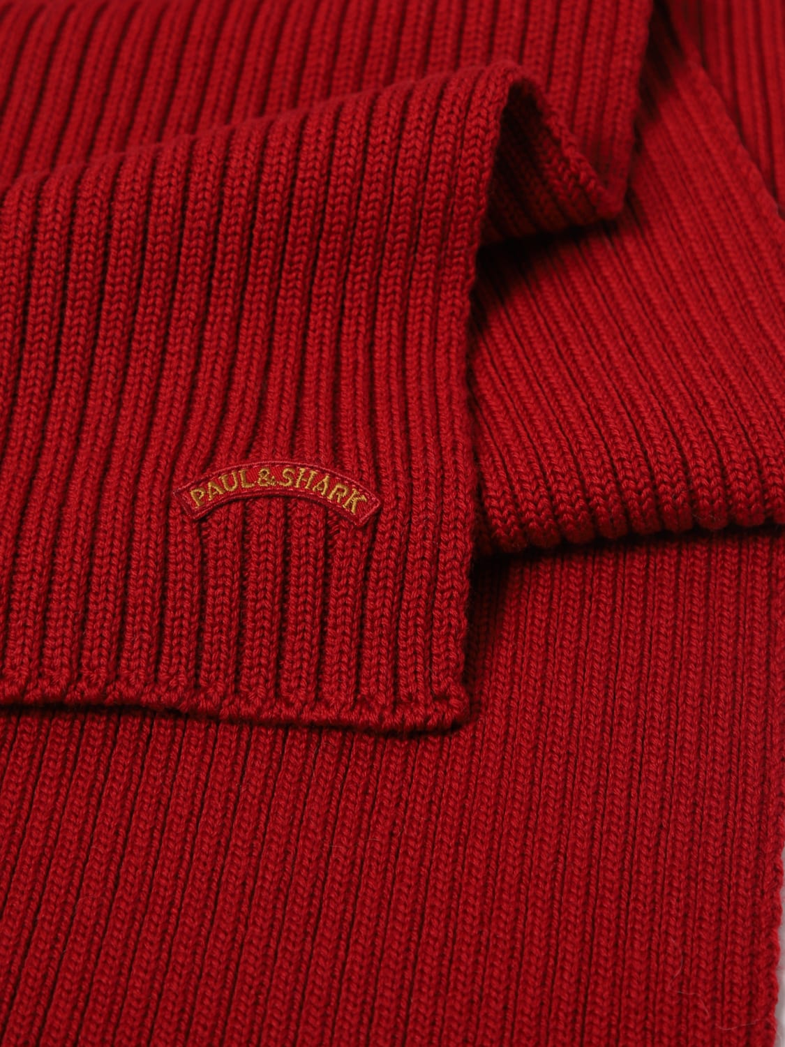 PAUL & SHARK SCARF: Scarf men Paul & Shark, Red - Img 3