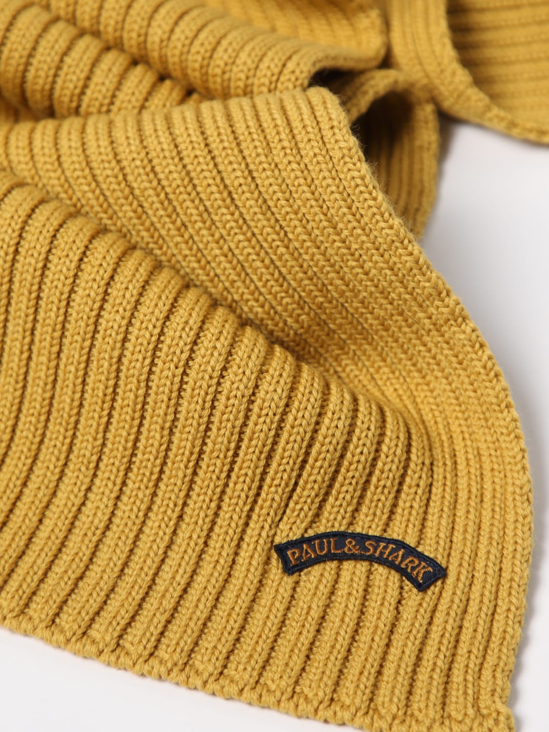 PAUL & SHARK SCARF: Scarf men Paul & Shark, Ocher - Img 3