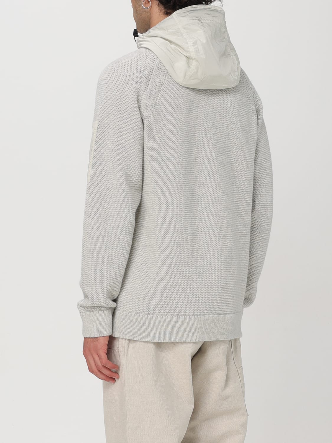 C.P. COMPANY SWEATSHIRT: Sweatshirt men C.P. Company, White - Img 2