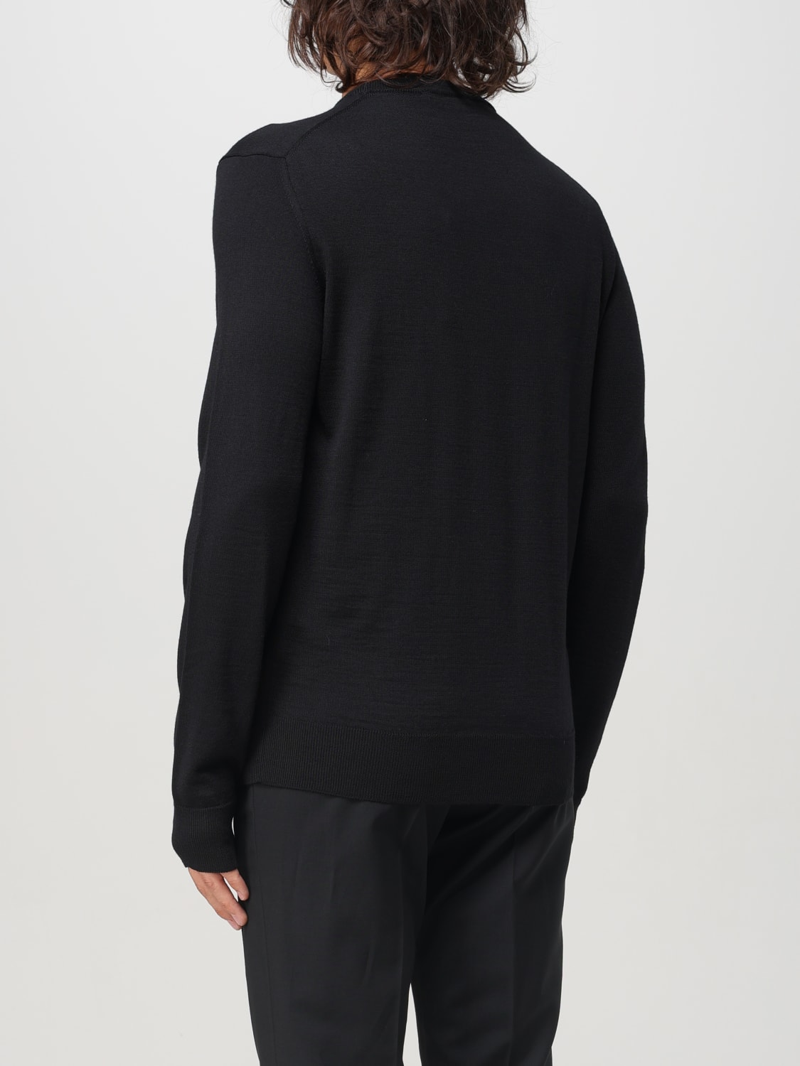 MANUEL RITZ SWEATER: Sweater men Manuel Ritz, Black - Img 2