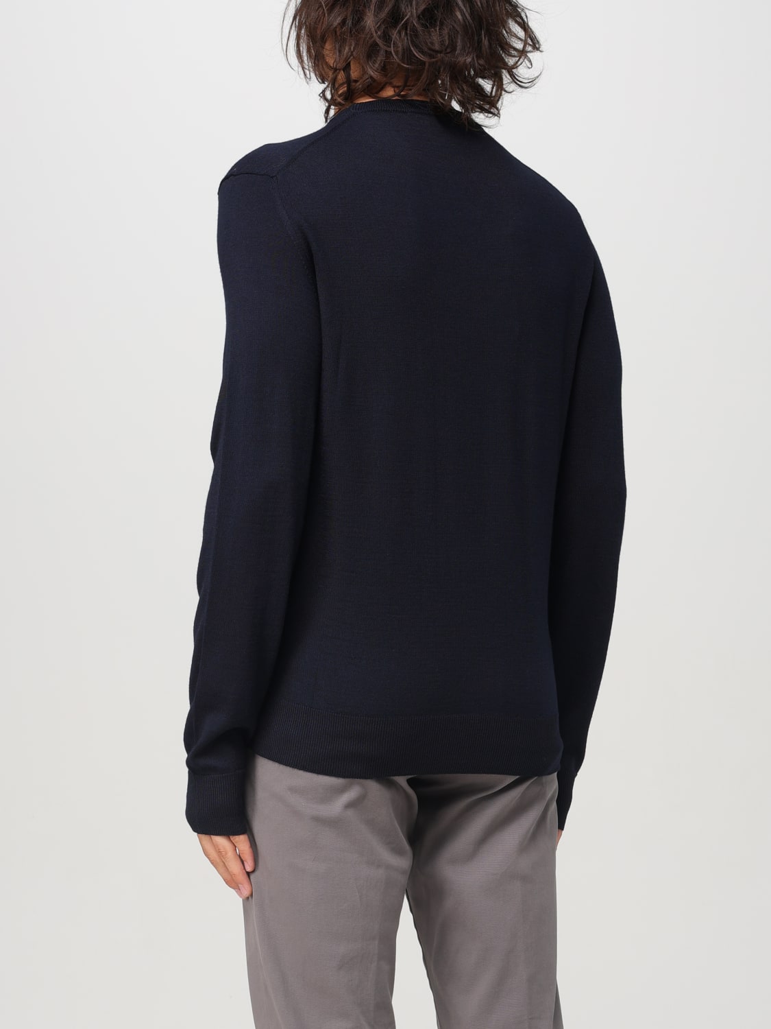 MANUEL RITZ SWEATER: Sweater men Manuel Ritz, Blue - Img 2