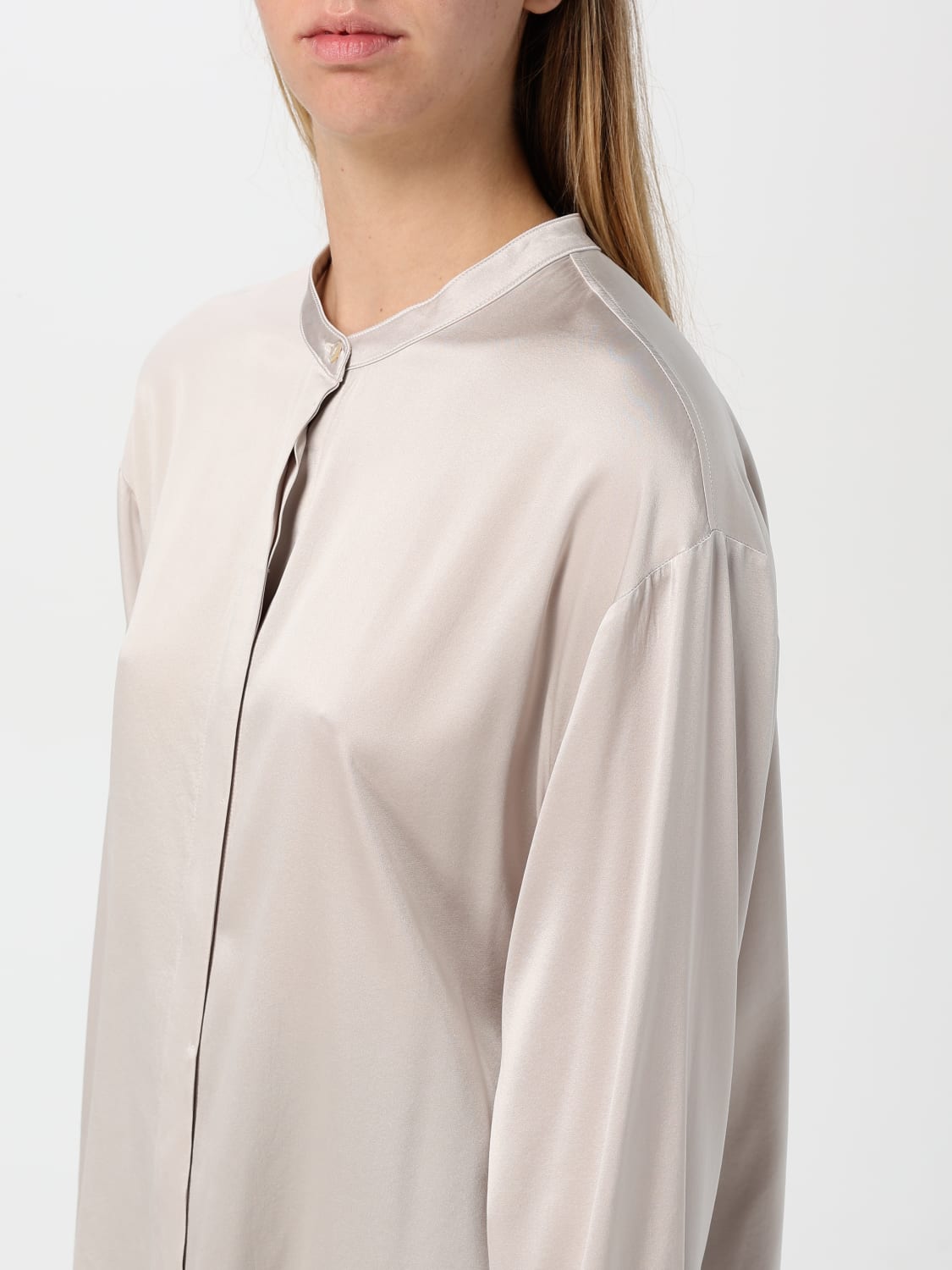 FORTE FORTE CAMICIA: Camicia Forte Forte in seta , Grigio - Img 3