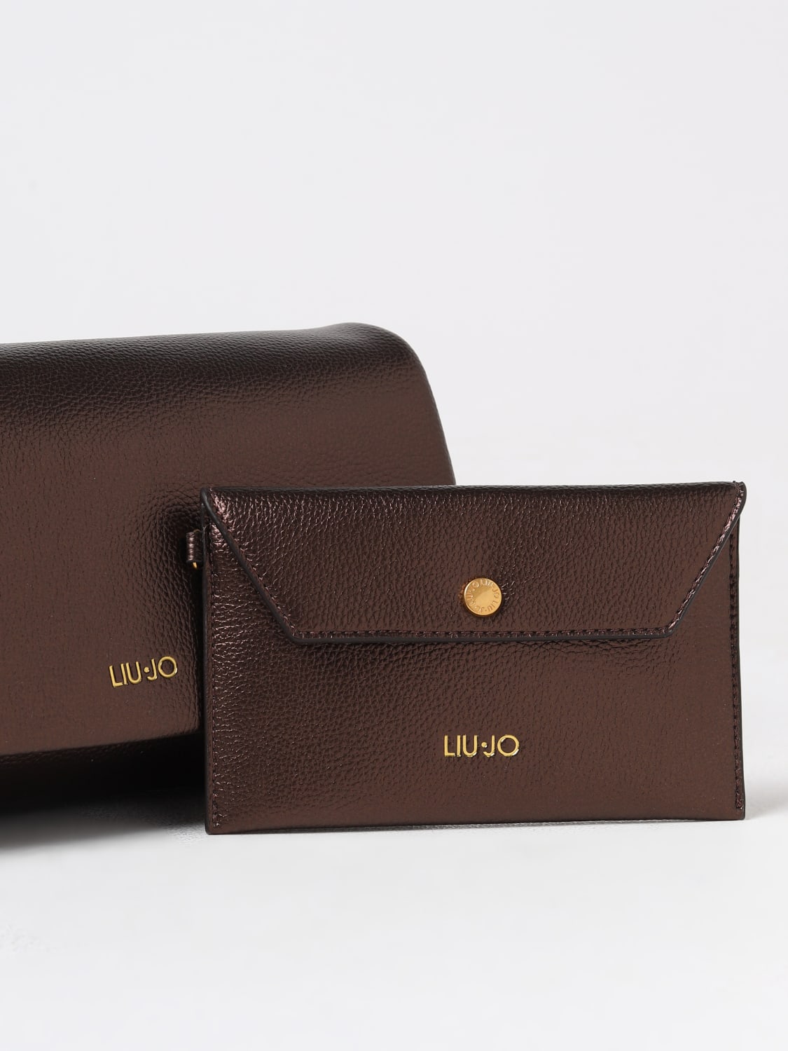 LIU JO CROSSBODY BAGS: Crossbody bags woman Liu Jo, Brown - Img 3