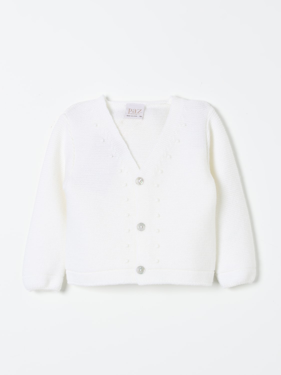 PAZ RODRIGUEZ SWEATER: Sweater kids Paz Rodriguez, White - Img 1