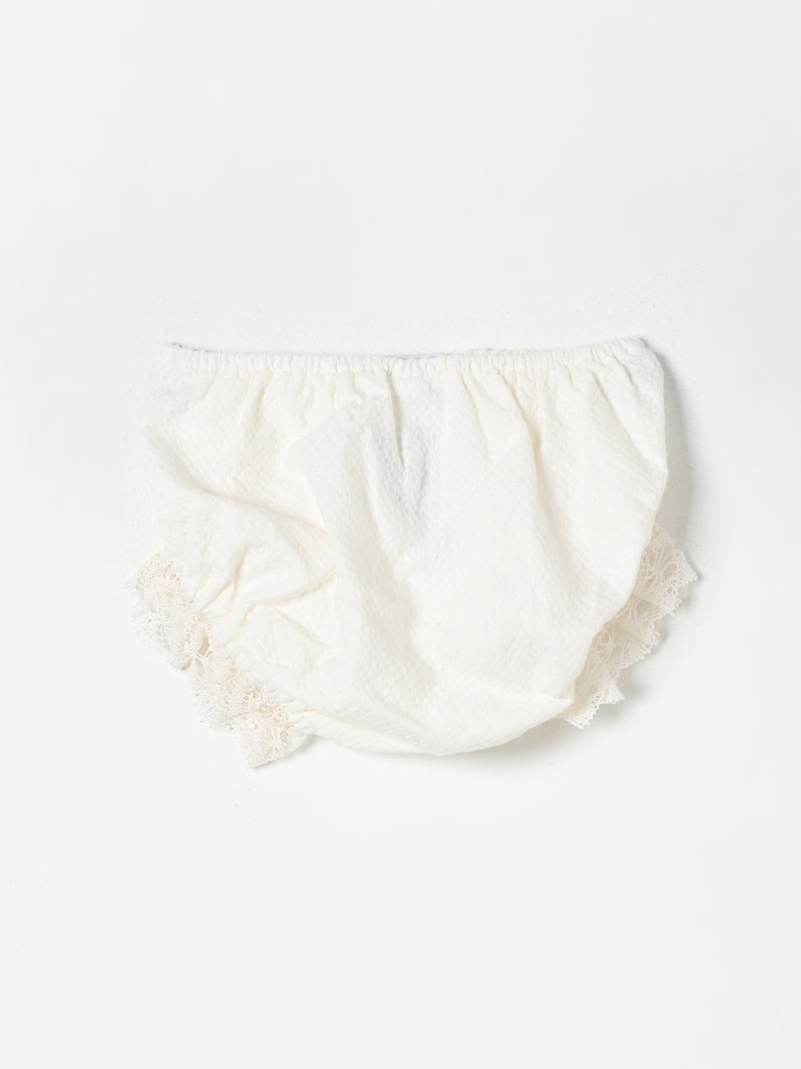 PAZ RODRIGUEZ SHORTS: Pants kids Paz Rodriguez, White - Img 2