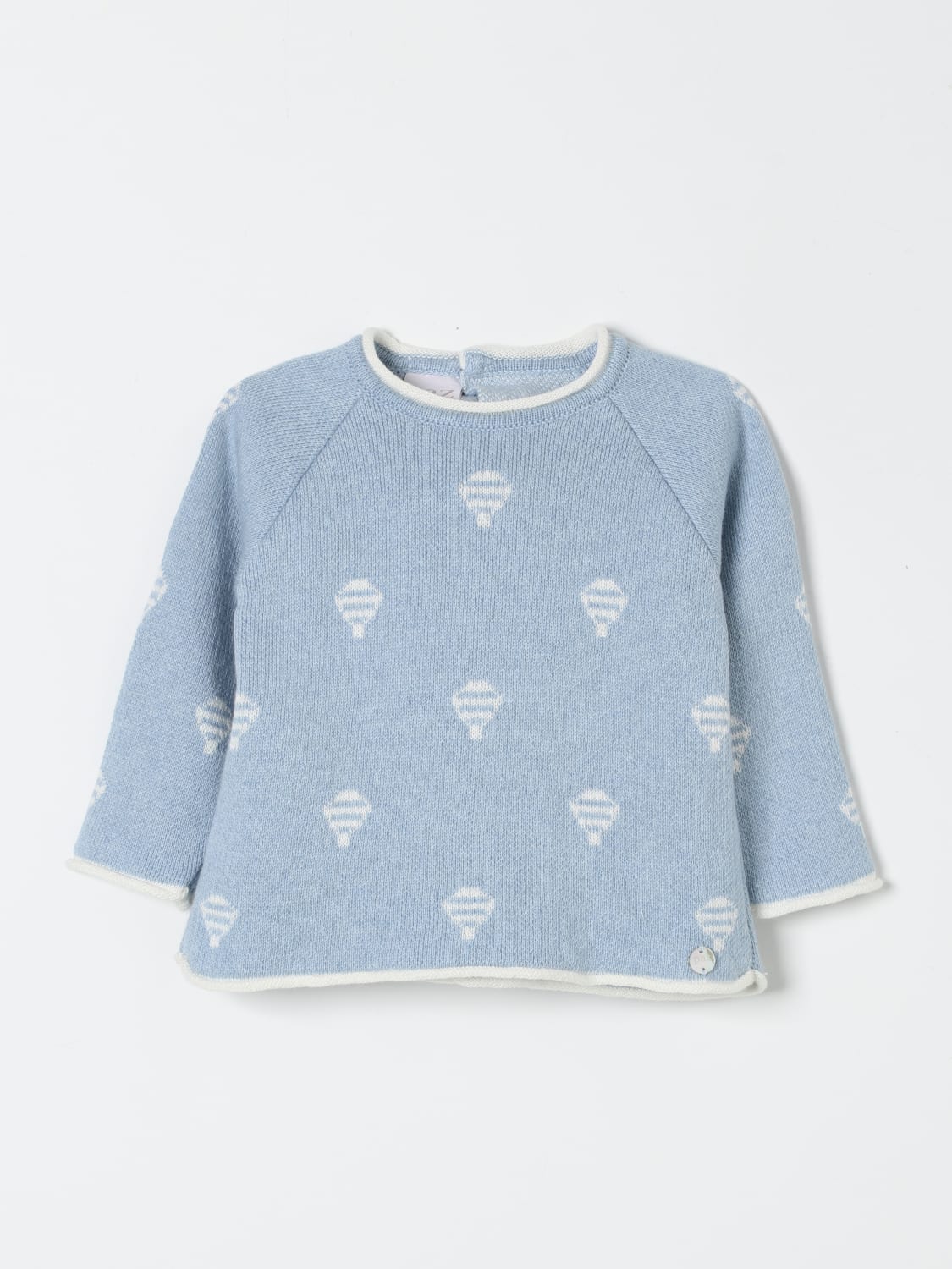 PAZ RODRIGUEZ SWEATER: Sweater kids Paz Rodriguez, Blue - Img 1