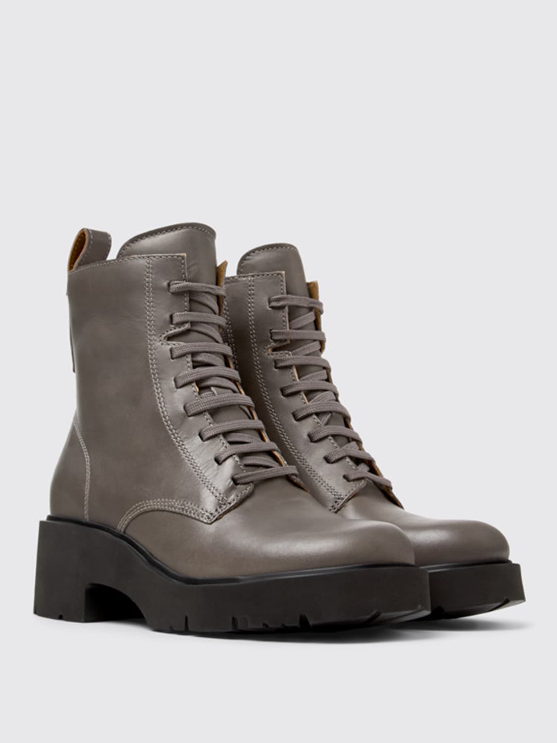 Camper Outlet: Shoes woman - Grey | Camper flat ankle boot