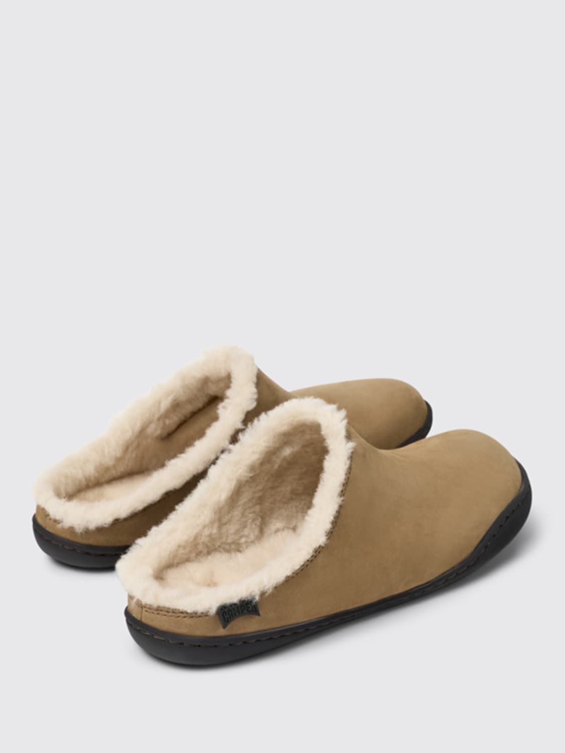 CAMPER FLAT SANDALS: Shoes woman Camper, Brown - Img 3