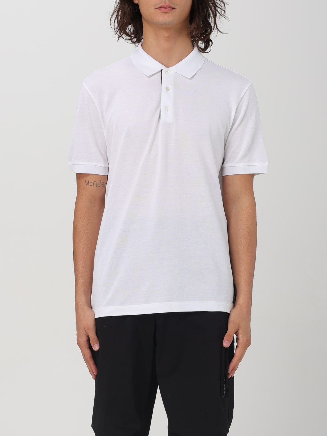 FENDI POLO SHIRT: Polo shirt men Fendi, White - Img 1