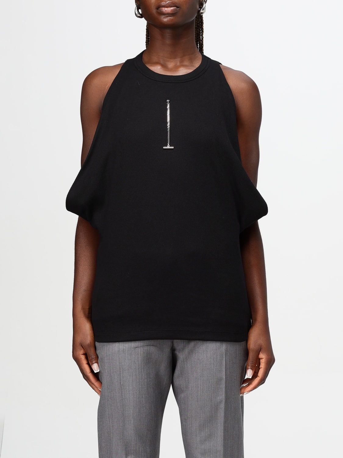 MCQUEEN TOP: Top woman McQueen, Black - Img 1