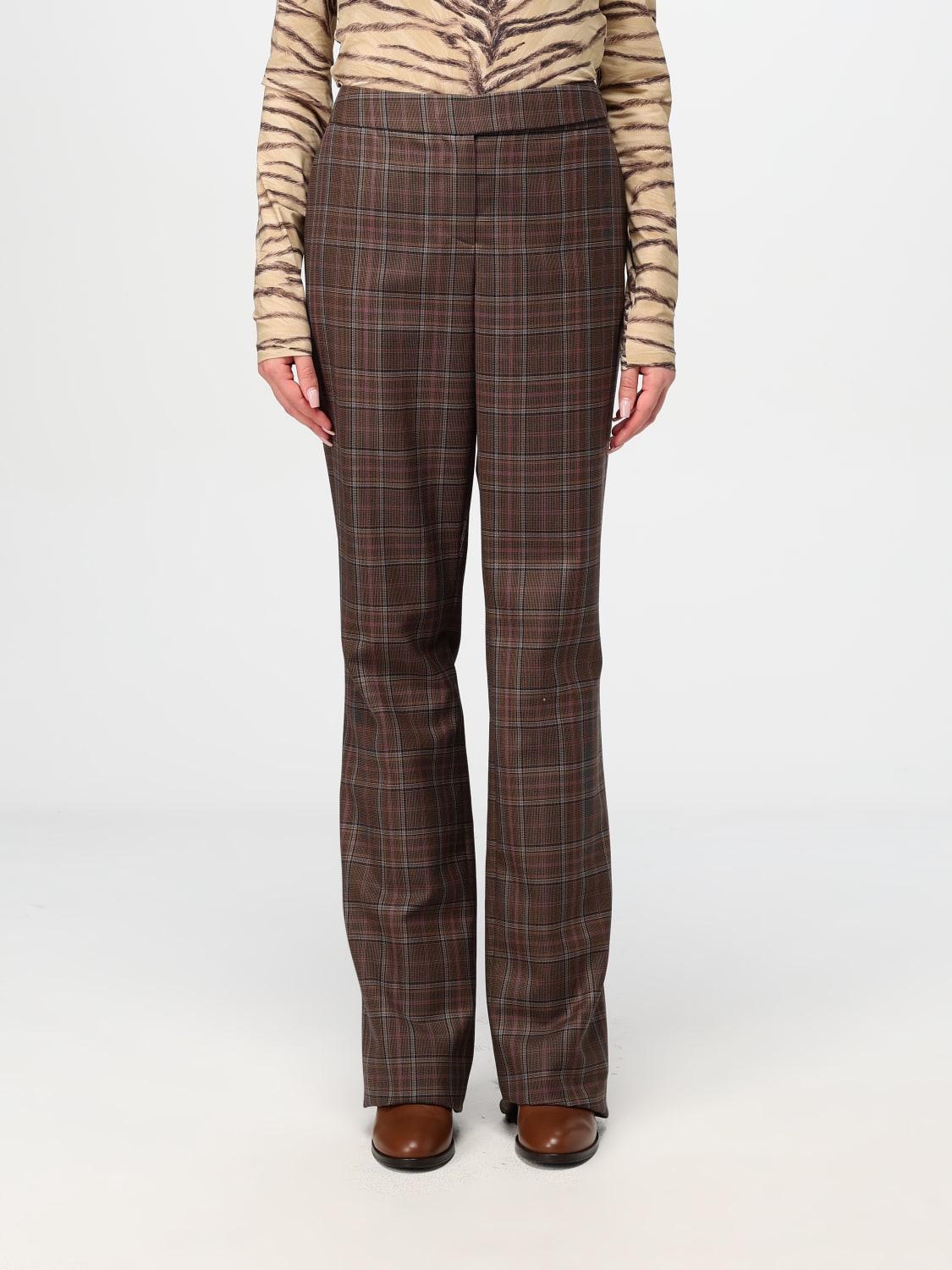 STELLA MCCARTNEY PANTS: Pants woman Stella McCartney, Brown - Img 1