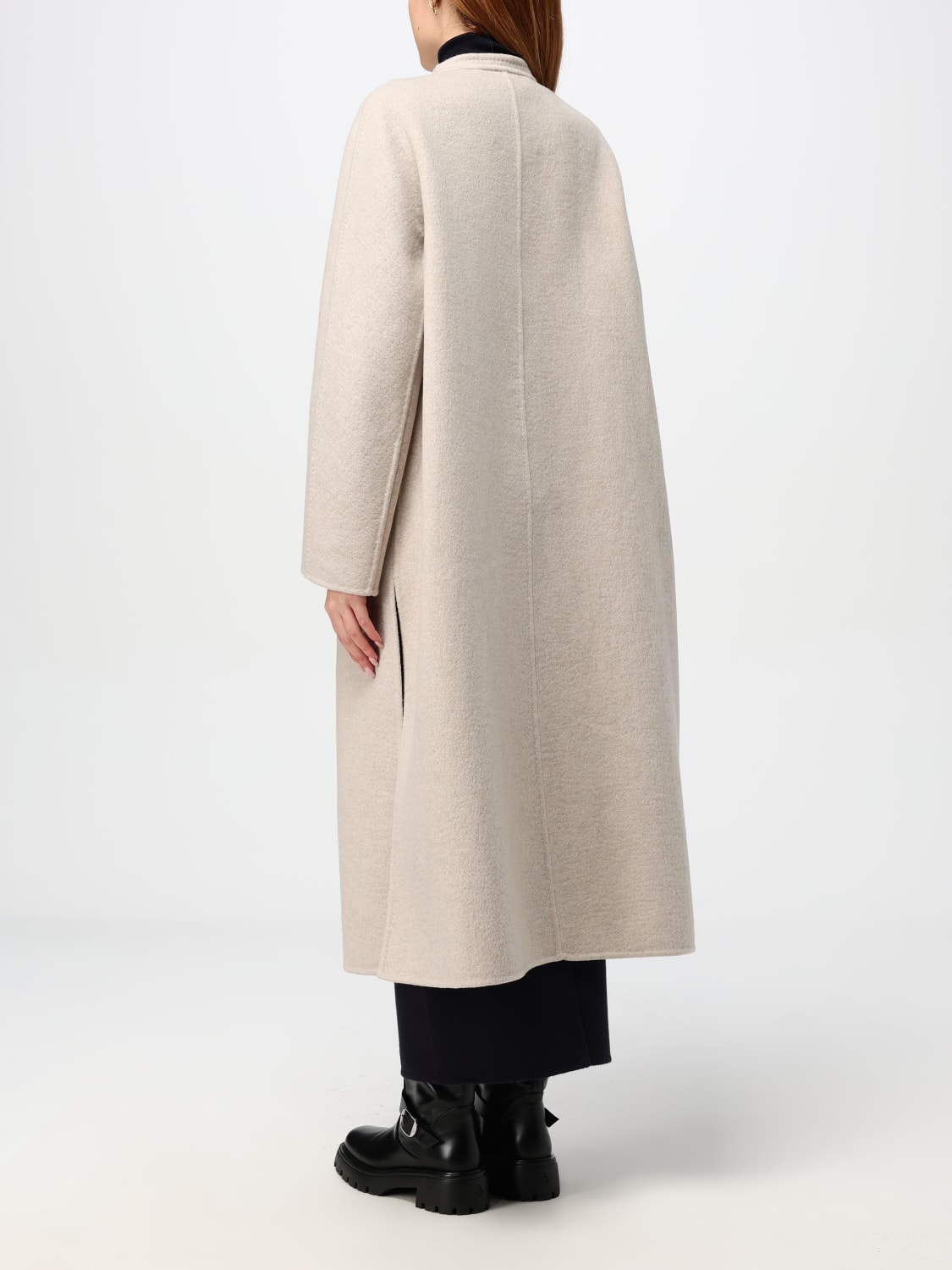 MAX MARA COAT: Coat woman Max Mara, Brown - Img 3