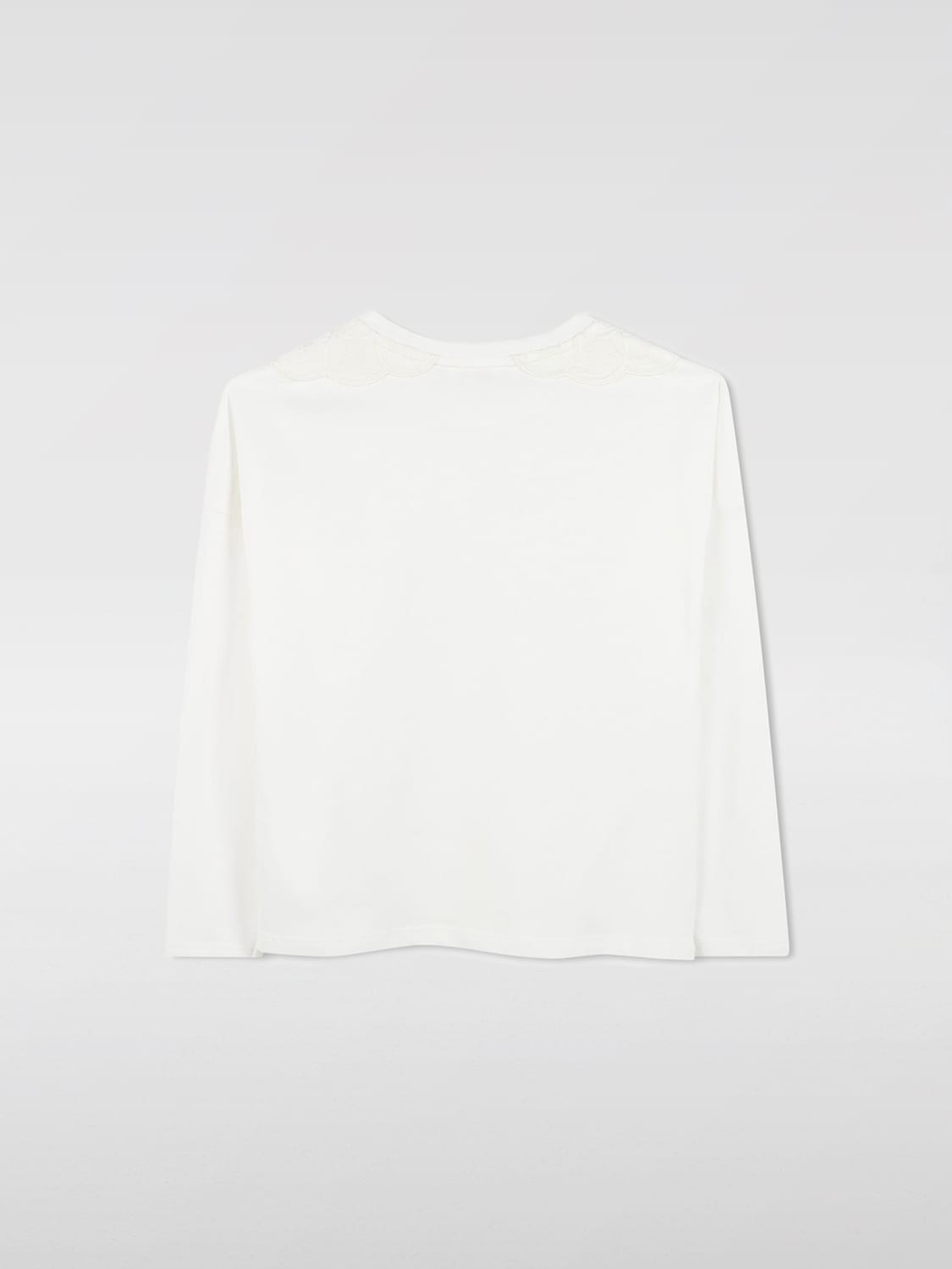 CHLOÉ POLO SHIRT: Polo shirt kids ChloÉ, White - Img 2