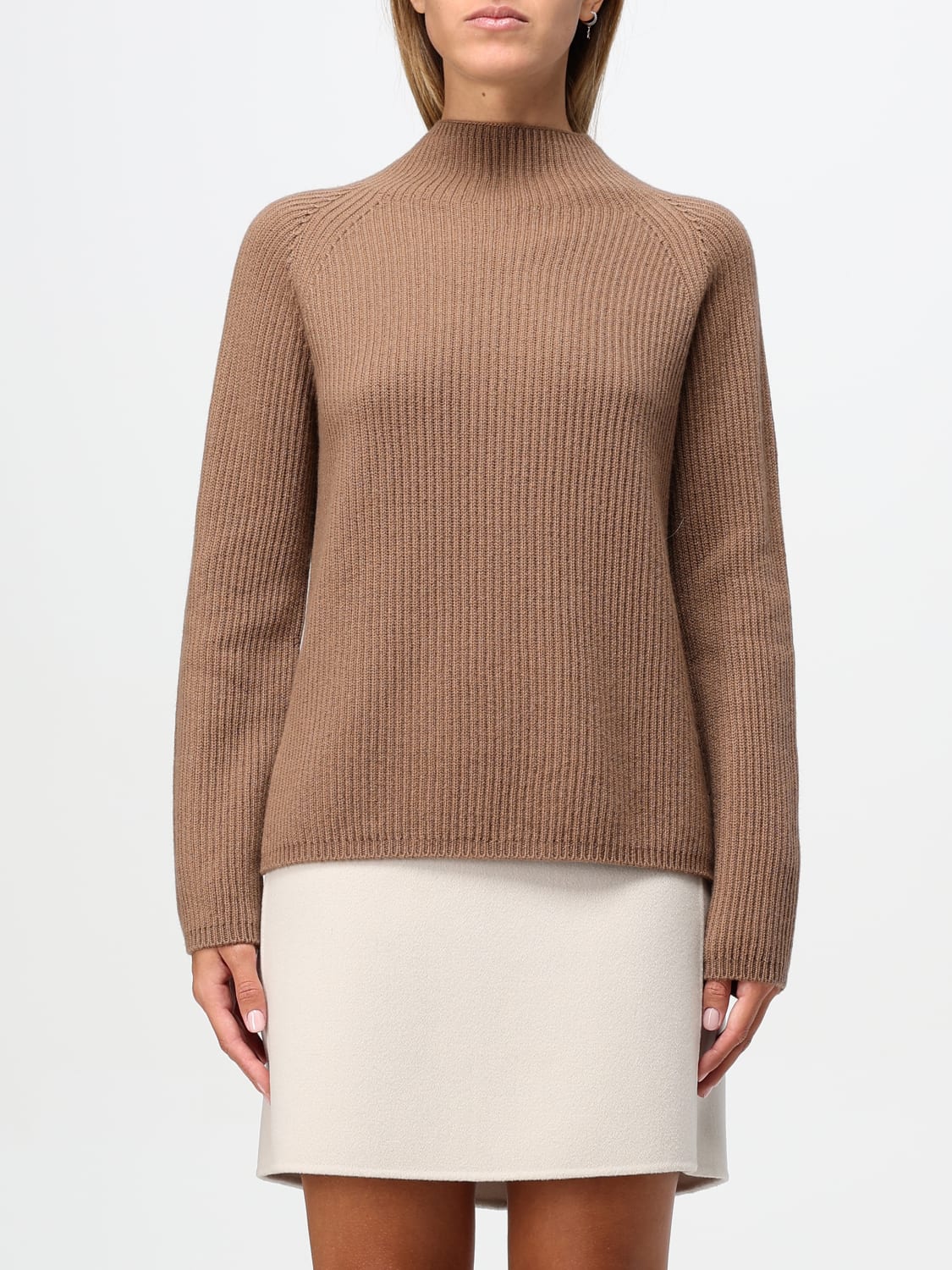 'S MAX MARA MAGLIA: Maglione 'S Max Mara in lana e cashmere , Cammello - Img 1