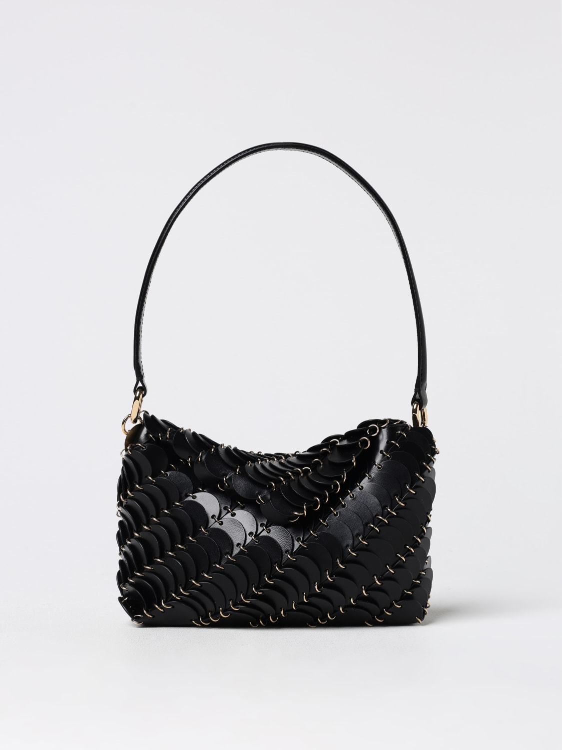 RABANNE BOLSO DE HOMBRO: Bolso de hombro mujer Rabanne, Negro - Img 1