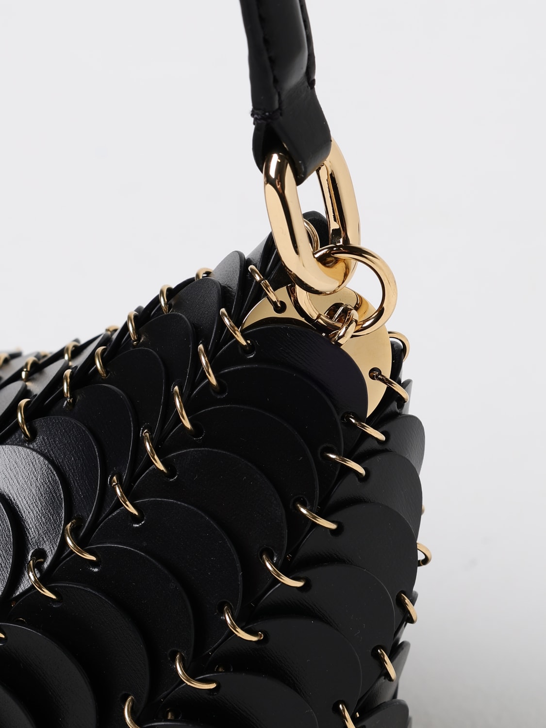 RABANNE BOLSO DE HOMBRO: Bolso de hombro mujer Rabanne, Negro - Img 4