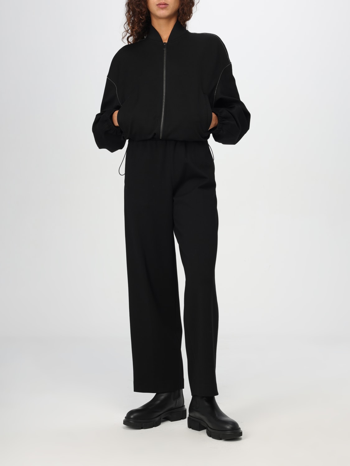 FABIANA FILIPPI PANTS: Pants woman Fabiana Filippi, Black - Img 2