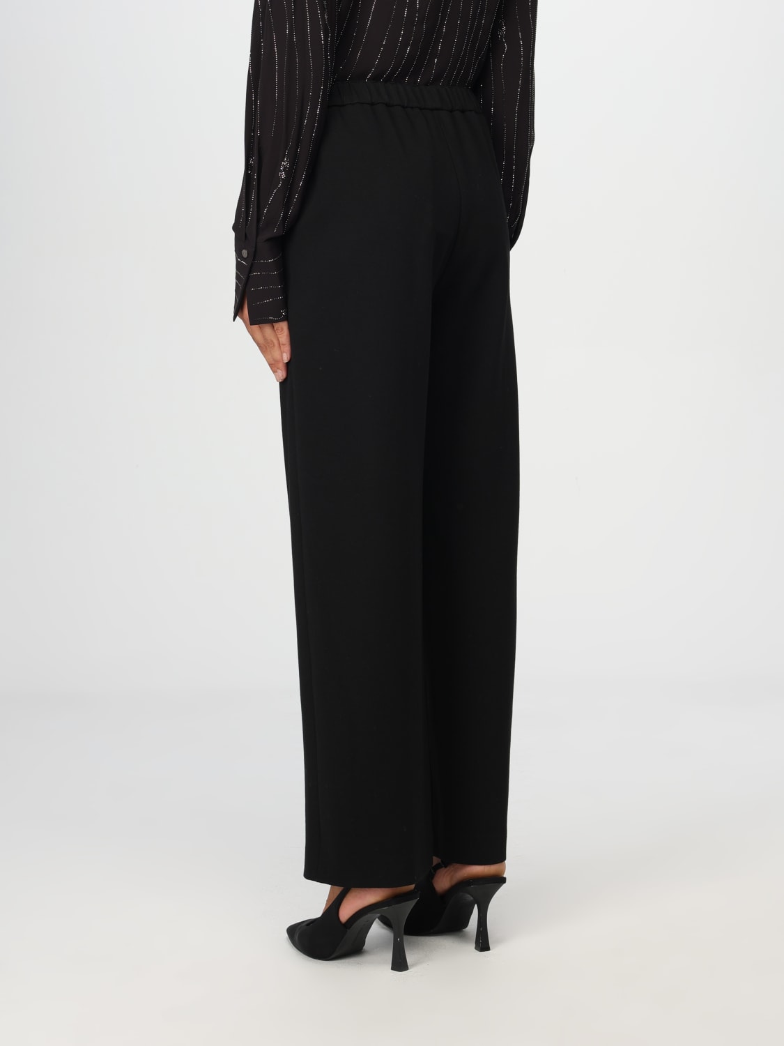 FABIANA FILIPPI PANTS: Pants woman Fabiana Filippi, Black - Img 3