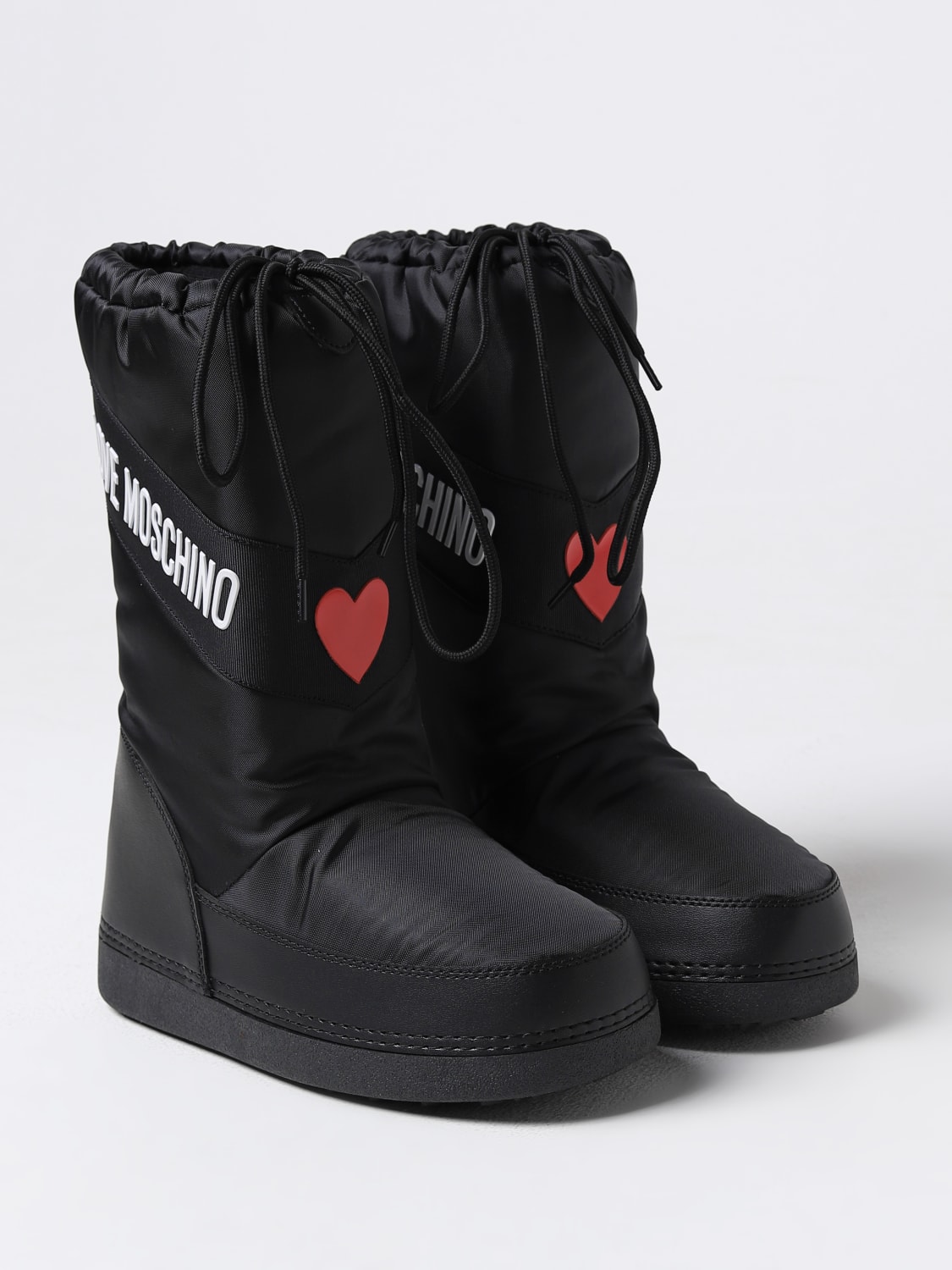 LOVE MOSCHINO BOOTS: Shoes woman Love Moschino, Black - Img 2