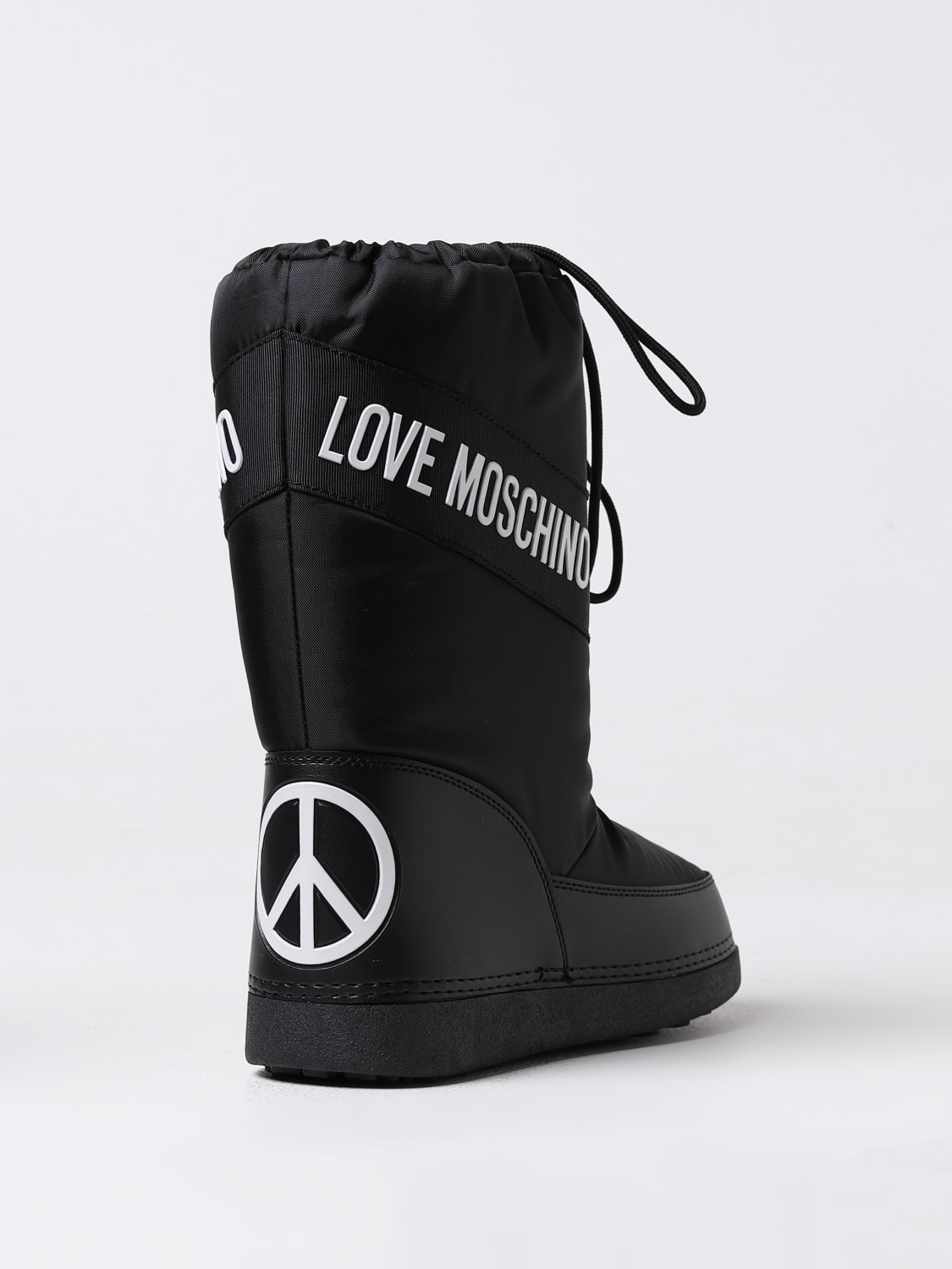 LOVE MOSCHINO BOOTS: Shoes woman Love Moschino, Black - Img 3