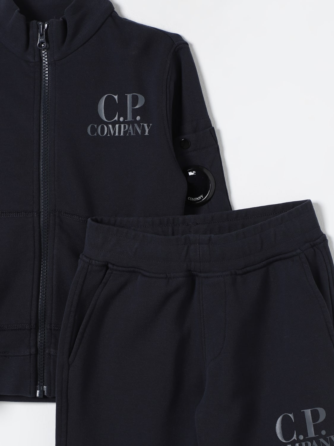 C.P. COMPANY COMPLETO: Tuta con zip C.P. Company, Blue - Img 3