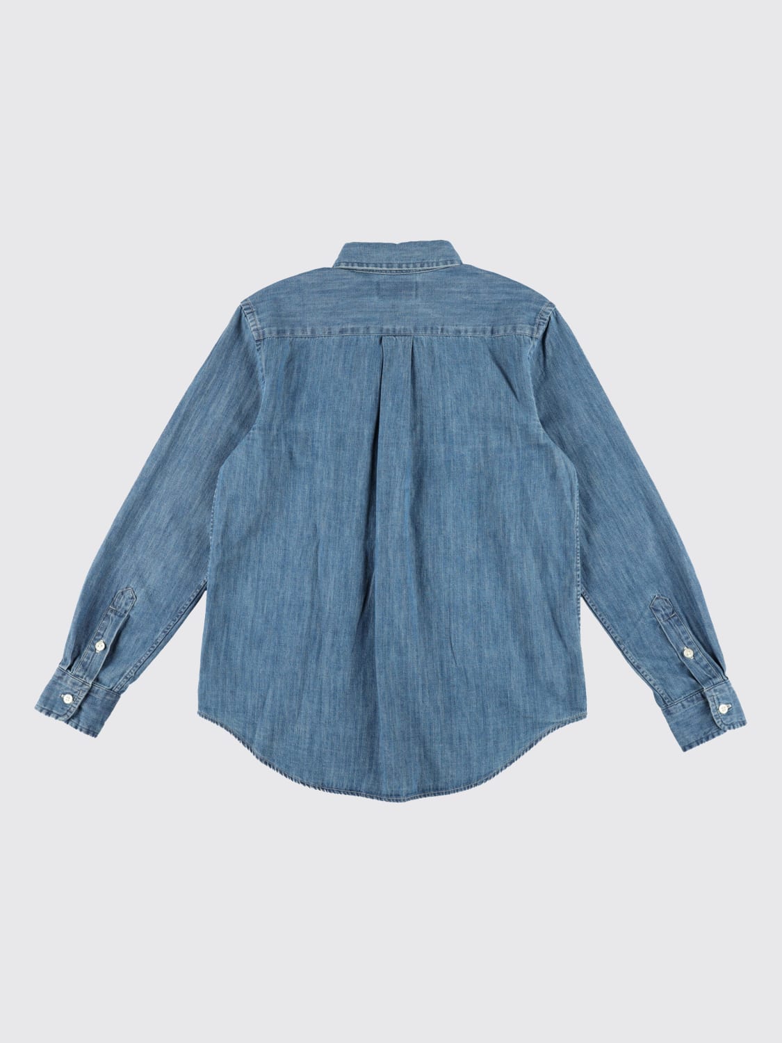 POLO RALPH LAUREN SHIRT: Shirt kids Polo Ralph Lauren, Blue - Img 2