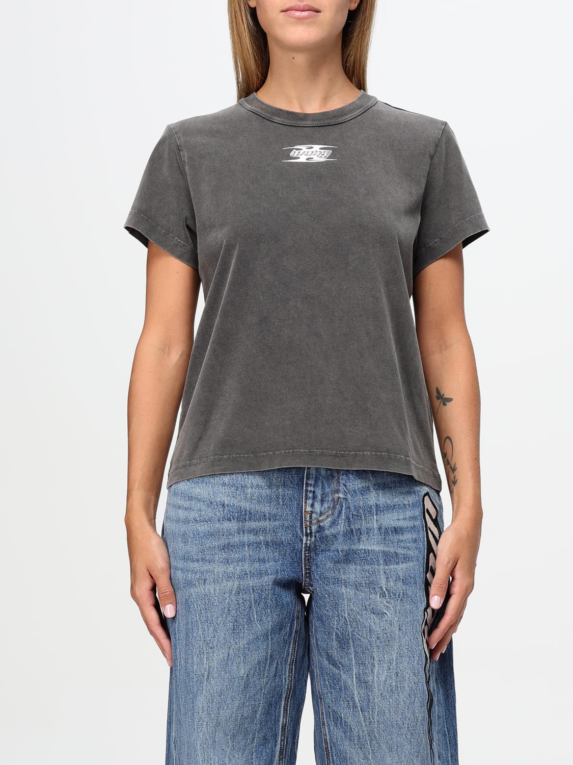 ALEXANDER WANG T-SHIRT: Top woman Alexander Wang, Black - Img 1