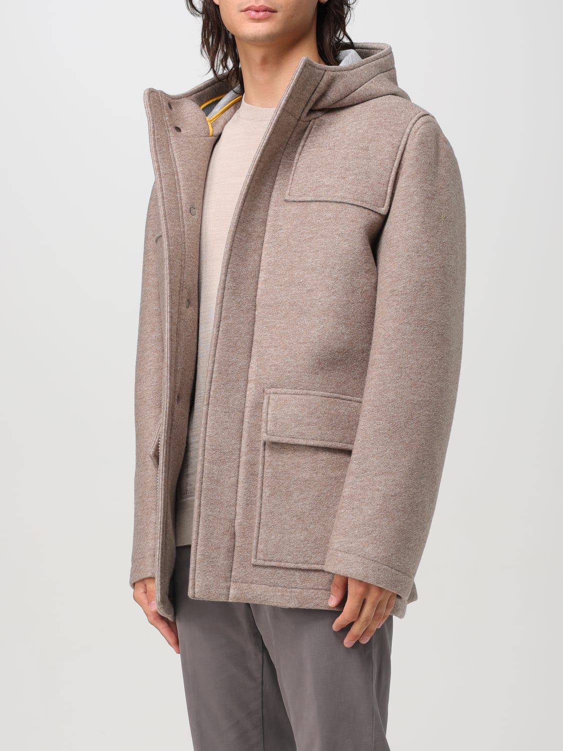 MANUEL RITZ JACKE: Blazer herren Manuel Ritz, Beige - Img 3