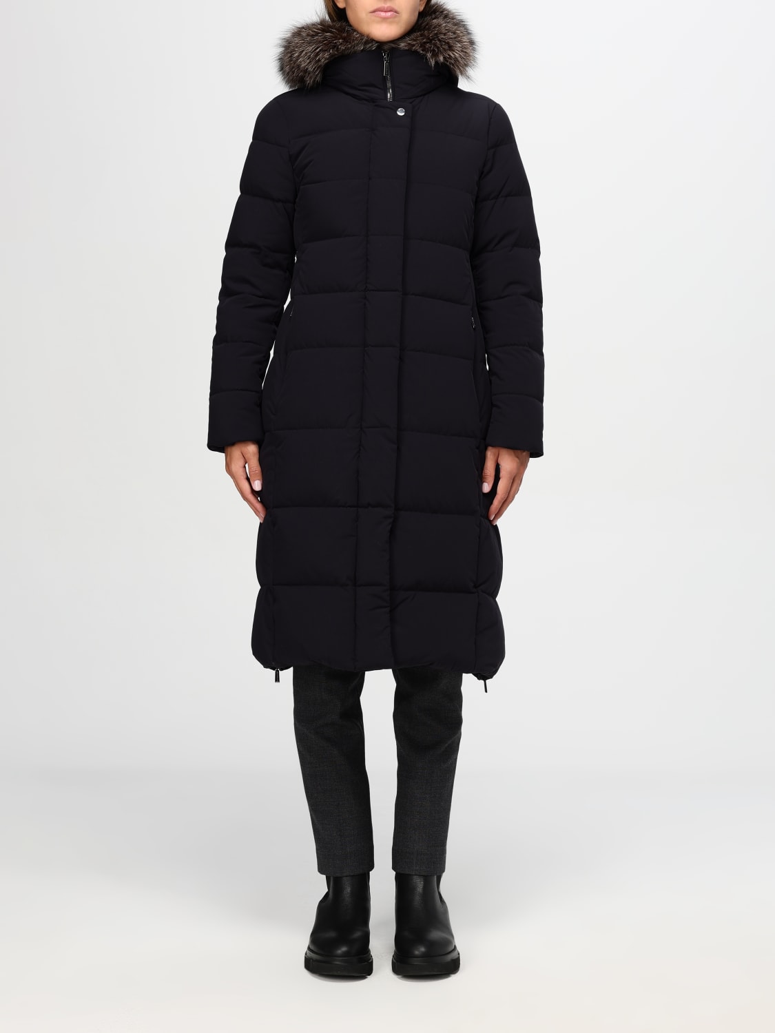 Giglio Piumino Moorer in nylon trapuntato